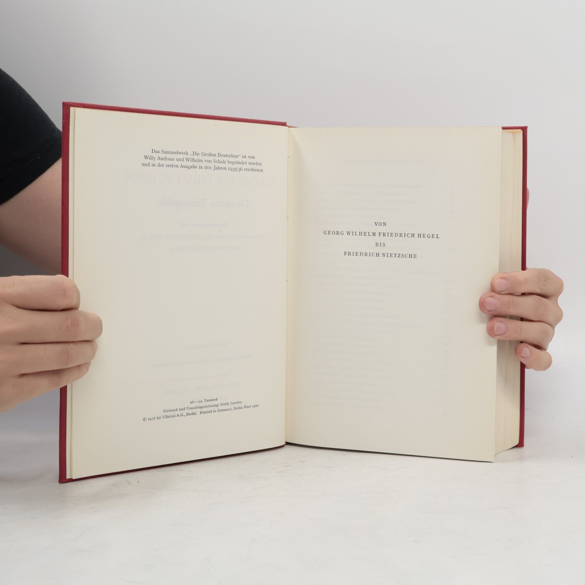 Various authors Die Grossen Deutschen