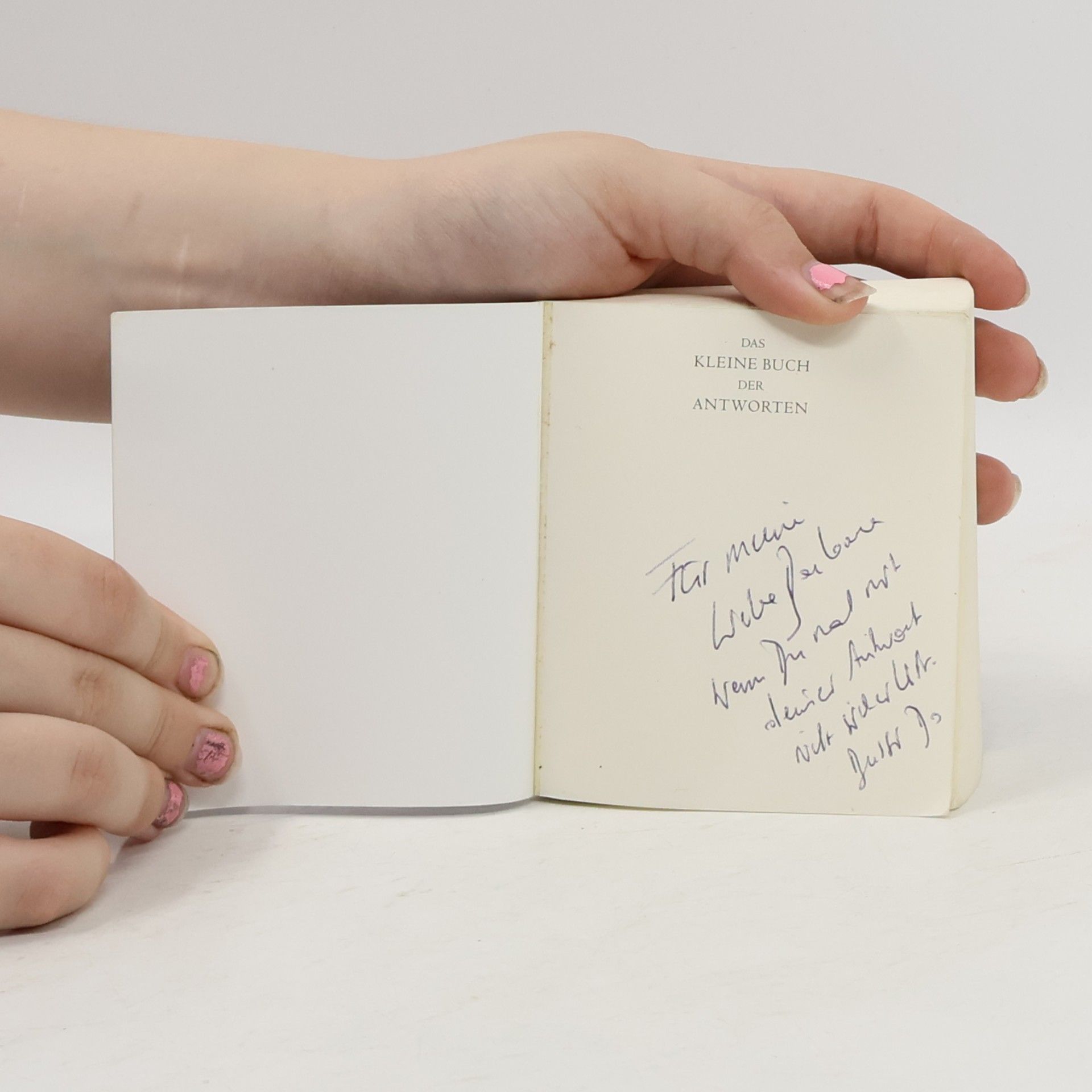 Carol Bolt Das kleine Buch der Antworten