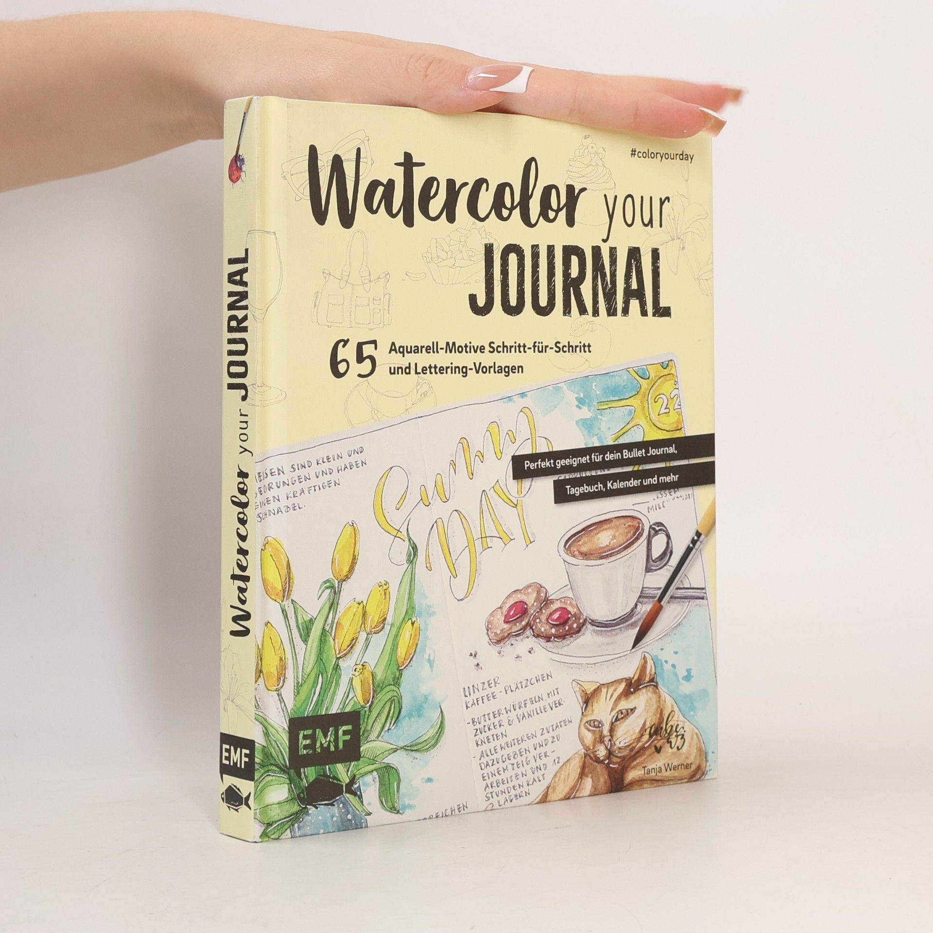 Tanja Werner Watercolor your Journal #coloryourday