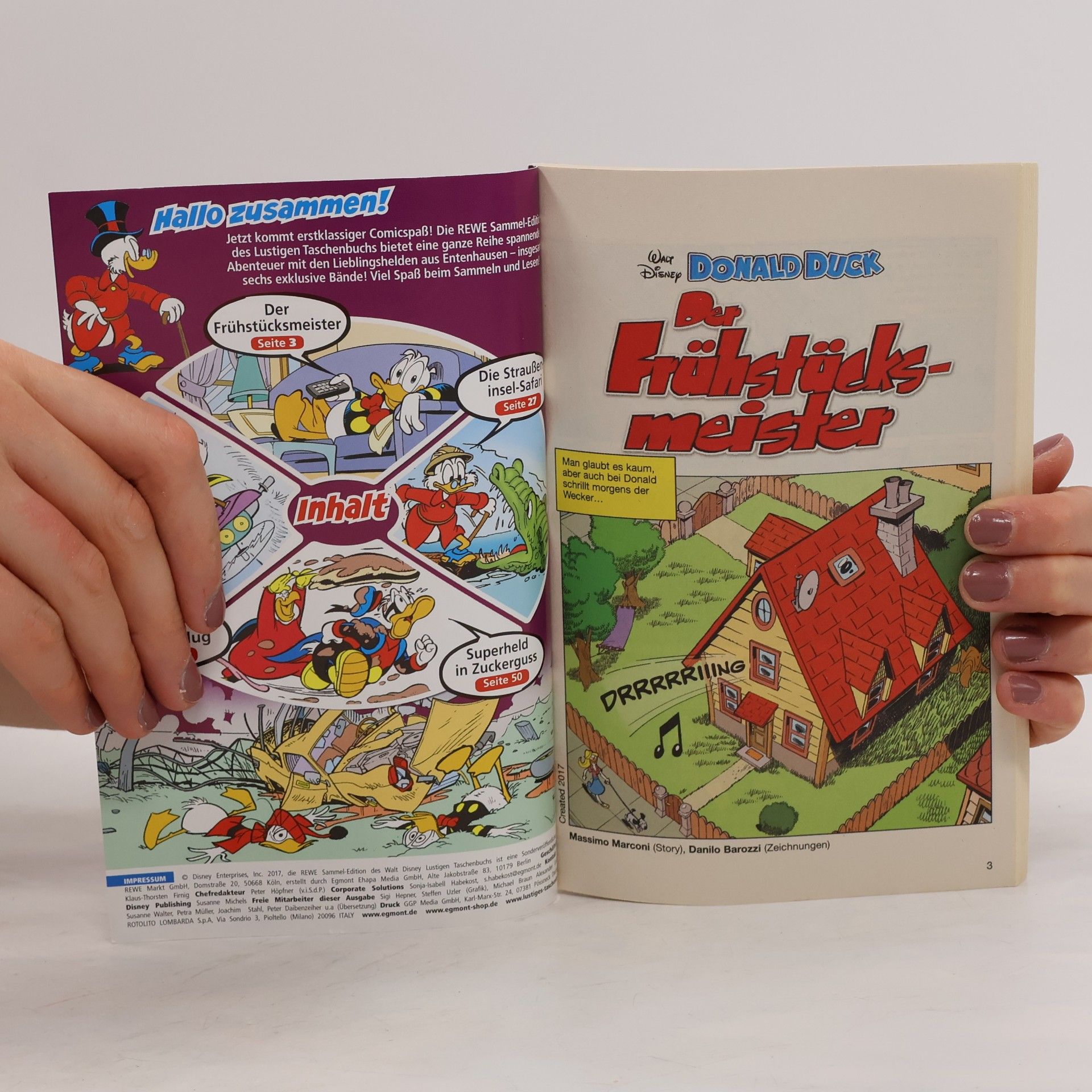 Walt Disney Lustiges Taschenbuch – REWE Sammel-Edition: Der Frühstücksmeister