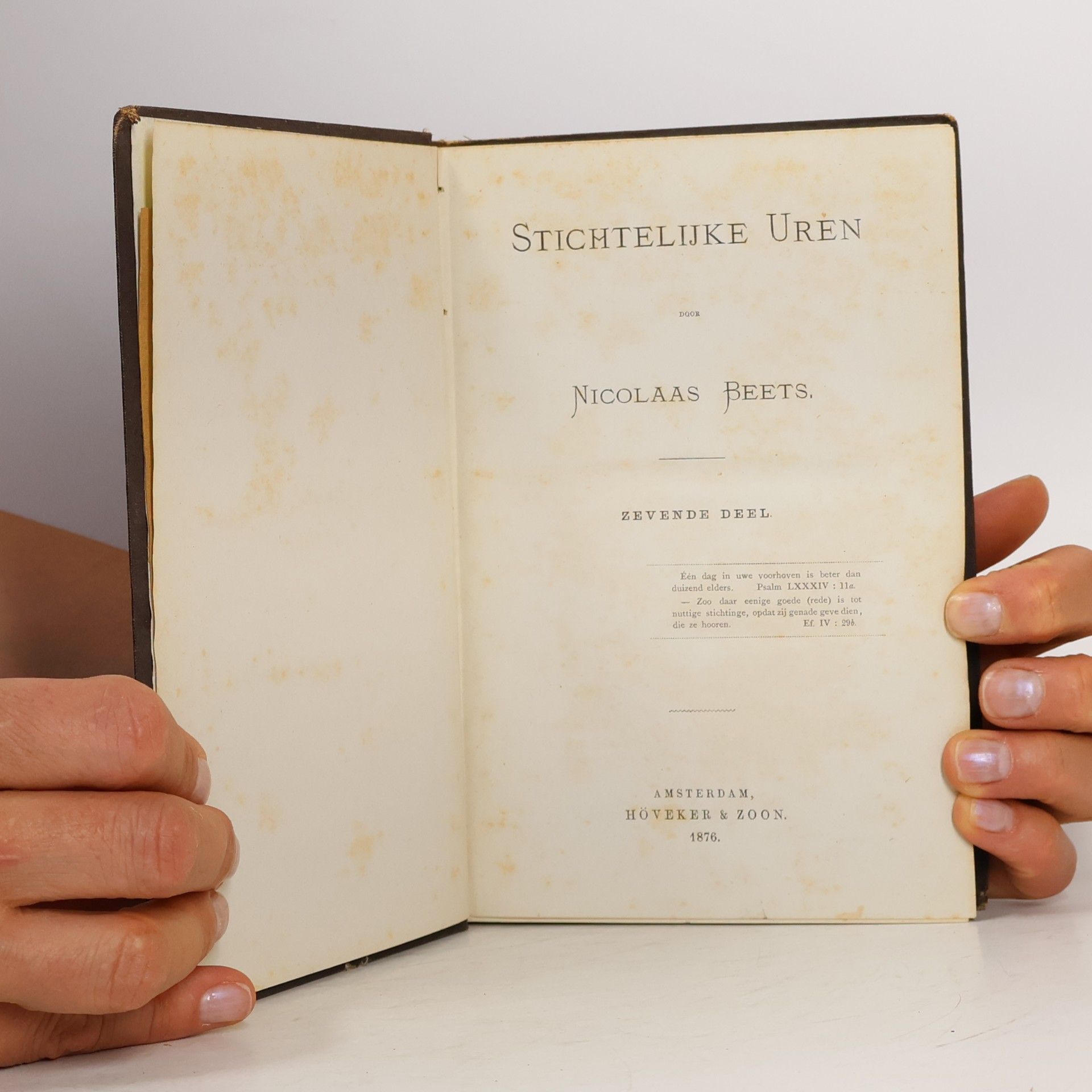 Nicolaas Beets Stichtelijke Uren 7