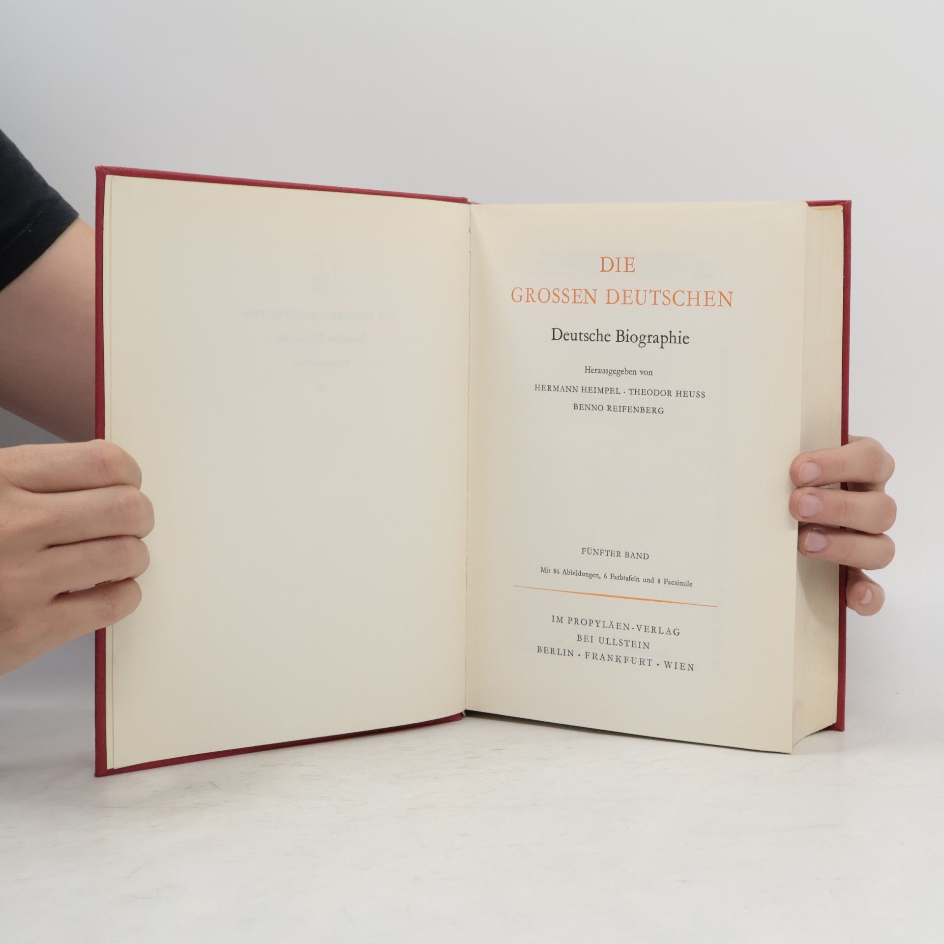 Theodor Heuss Die Grossen Deutschen. Deutsche Biographie 5