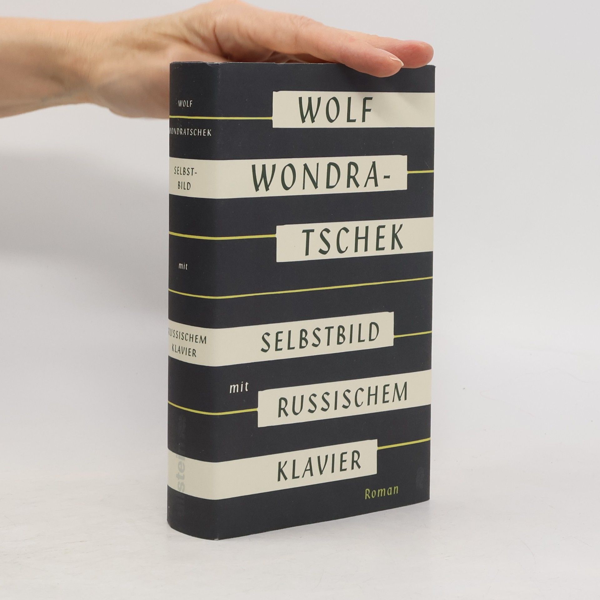 Wolf Wondratschek Selbstbild mit russischem Klavier
