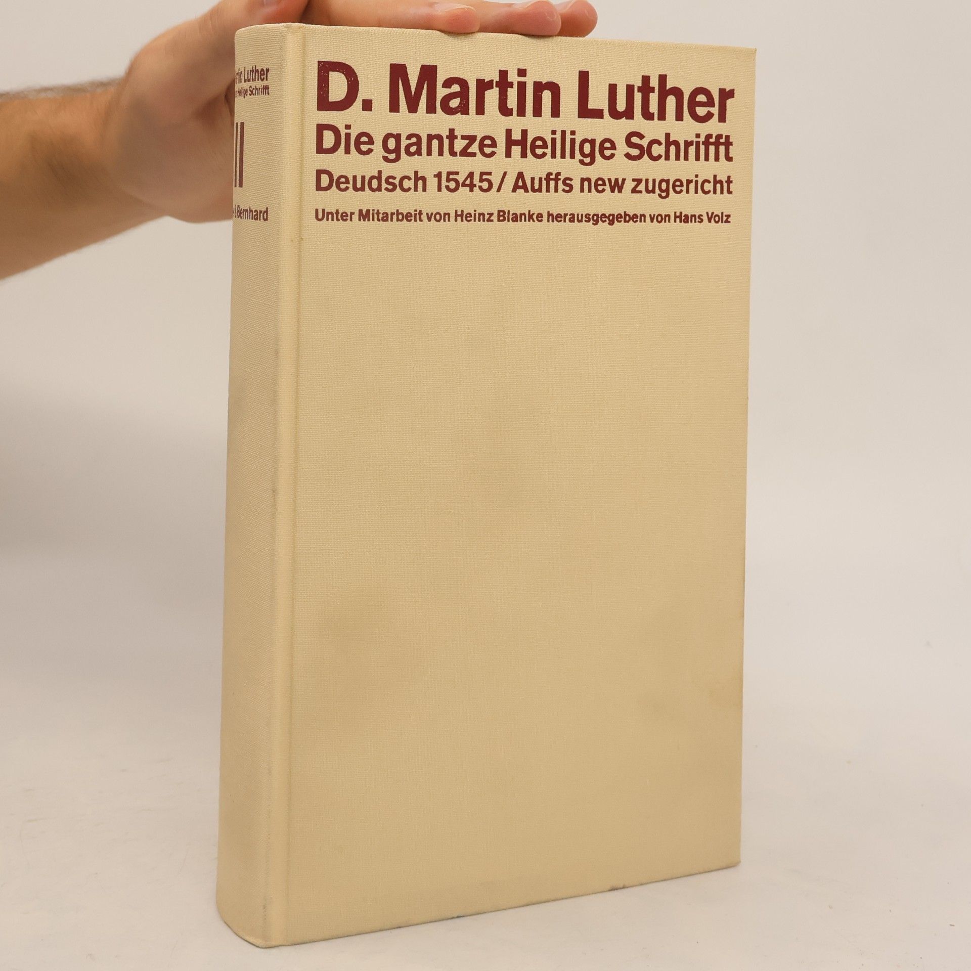 Martin Luther Die gantze Heilige Schrifft Deudsch 1545 II