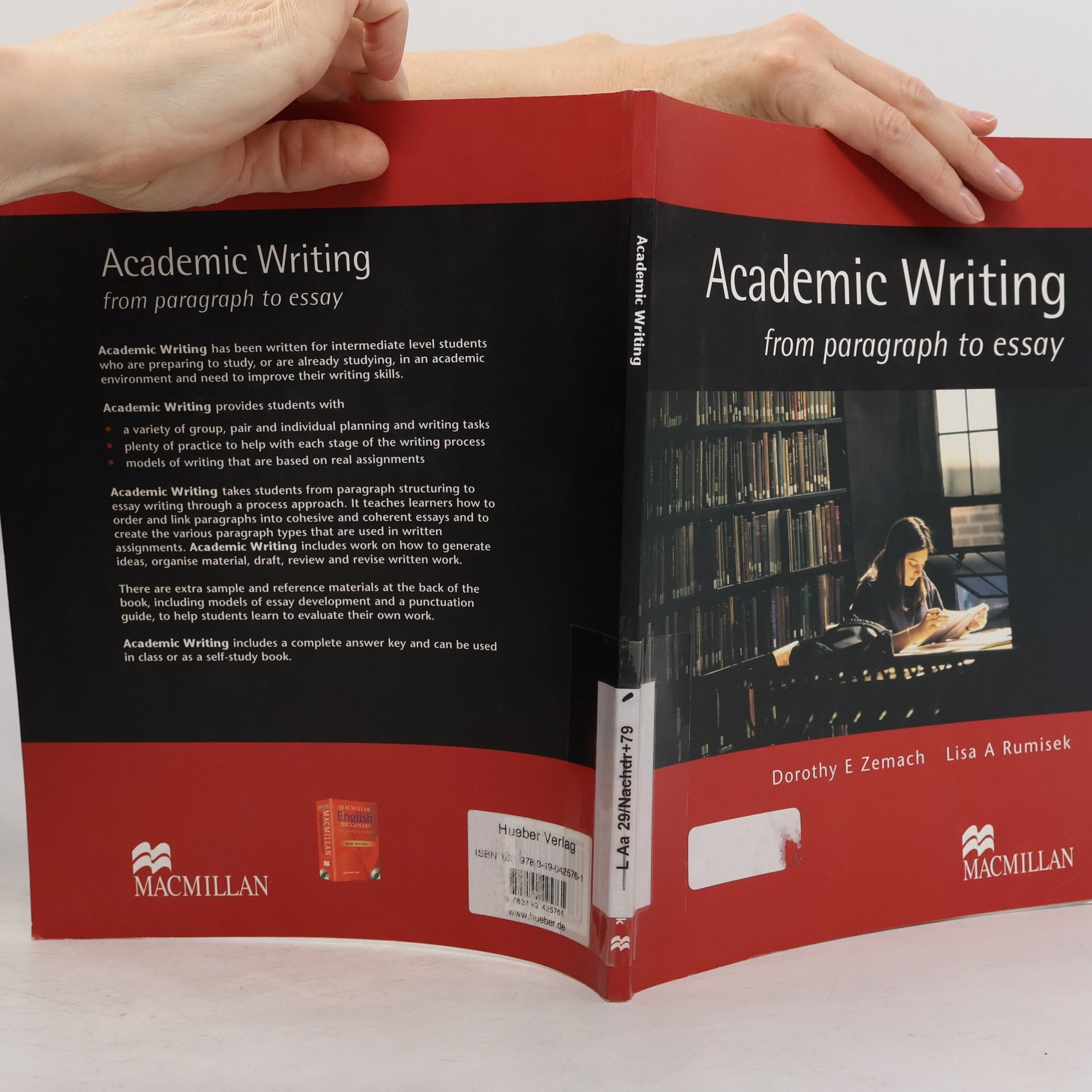 Dorothy E. Zemach Academic writing from paragraph to essay