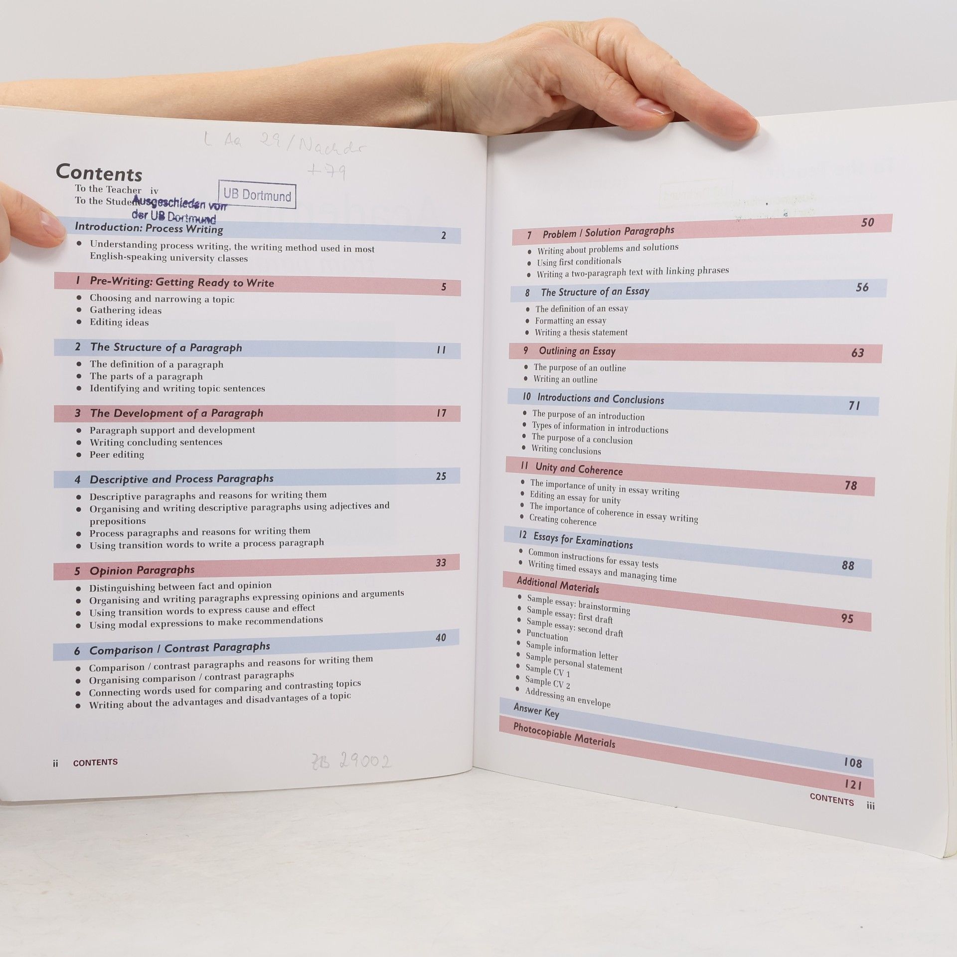 Dorothy E. Zemach Academic writing from paragraph to essay