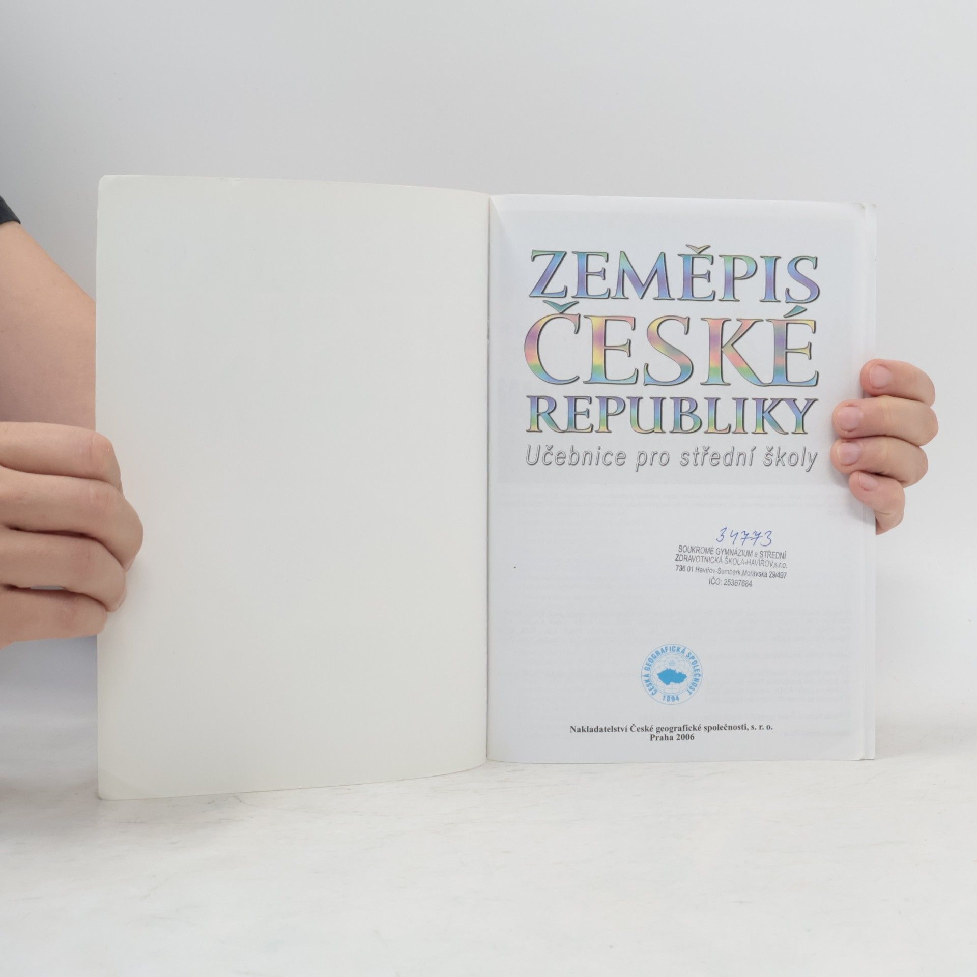 Milan Holeček Zeměpis České republiky