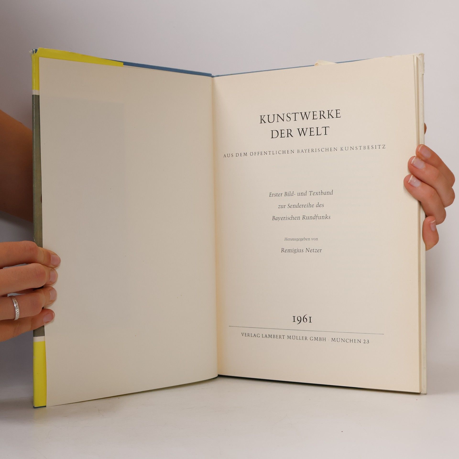 Remigius Netzer Kunstwerke der Welt I.