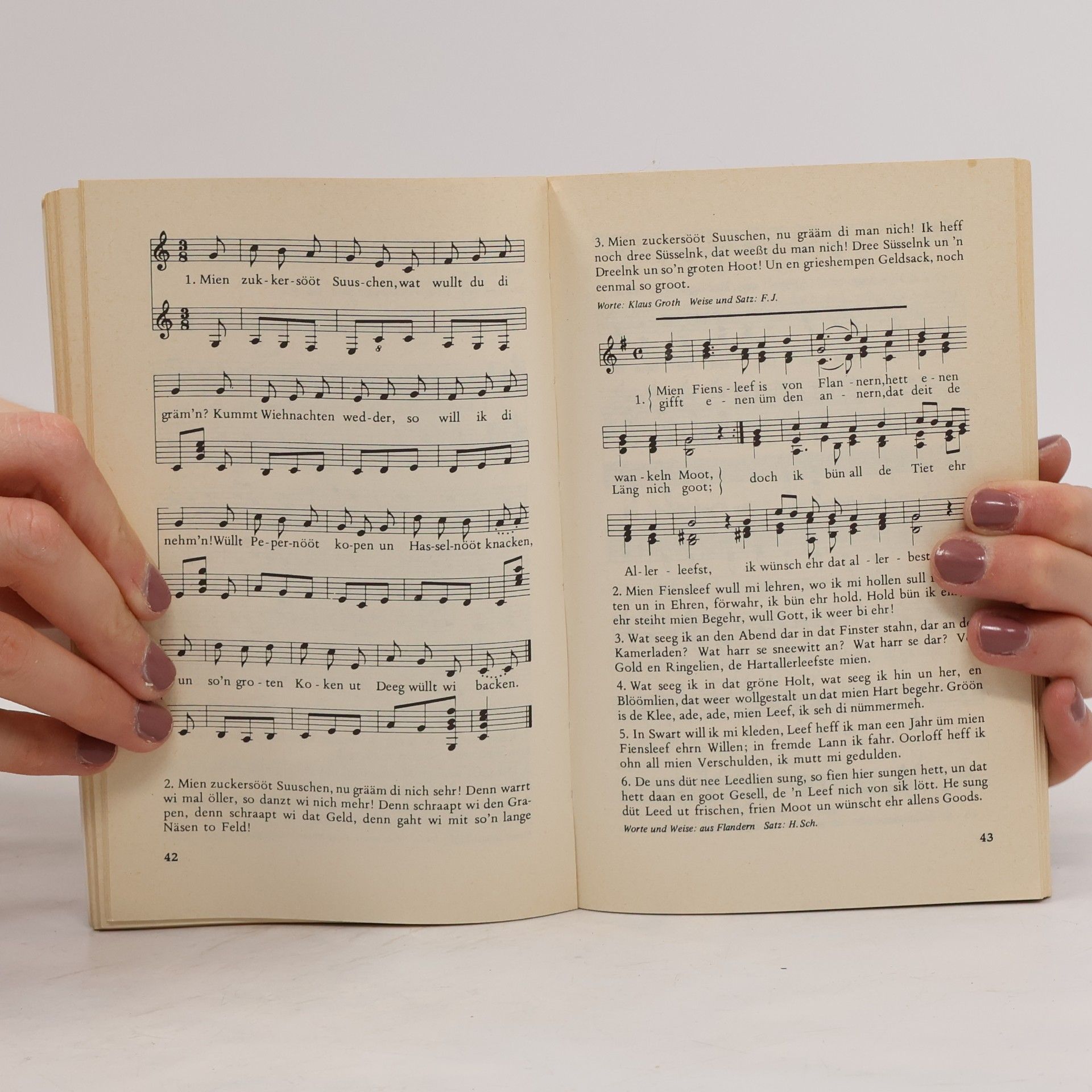 Autorenkollektiv Uns plattdüütsch Singbook