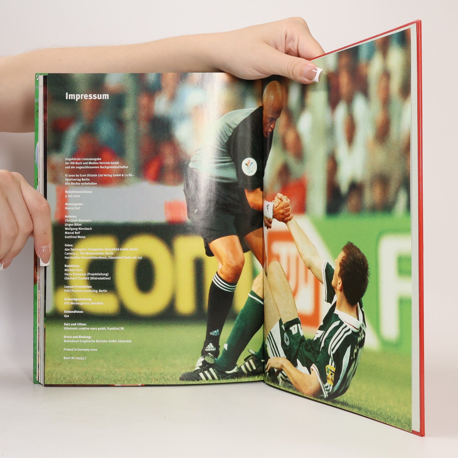Marcel Reif Euro 2000. Das Fußball-EM-Buch