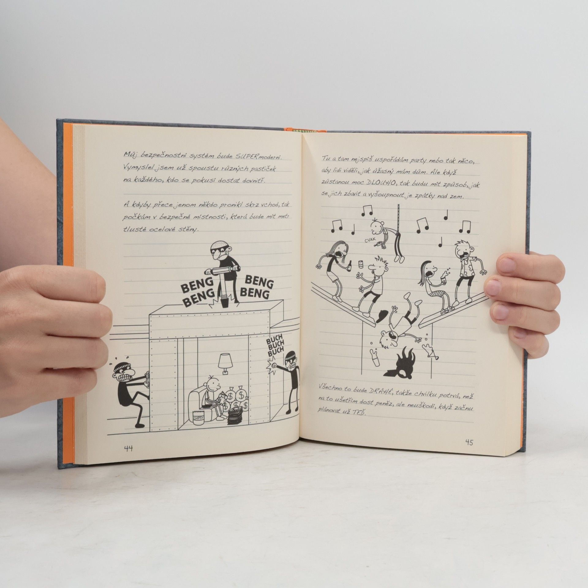 Jeff Kinney Deník malého poseroutky 14. Na spadnutí