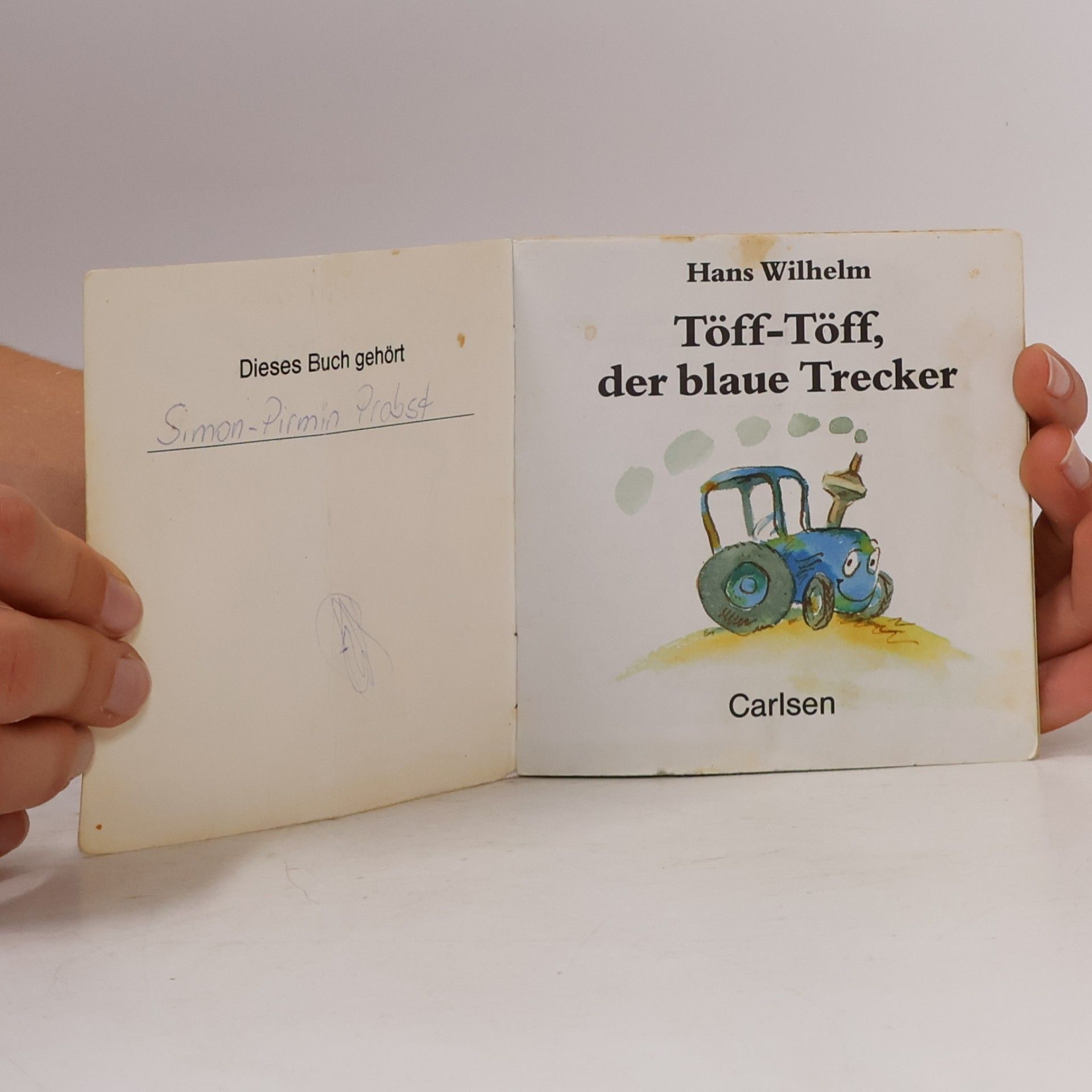 Hans Wilhelm Töff-Töff, der blaue Trecker