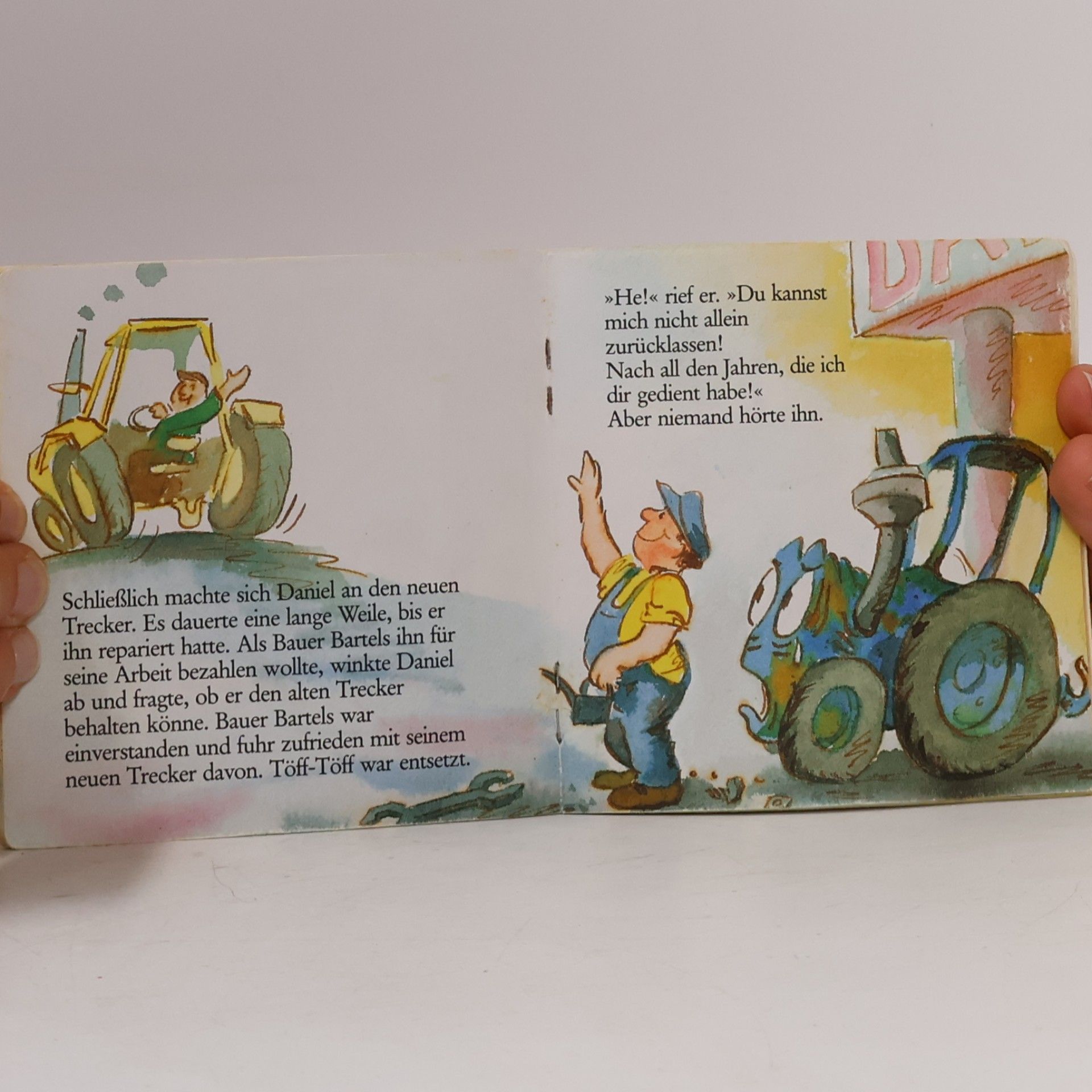 Hans Wilhelm Töff-Töff, der blaue Trecker