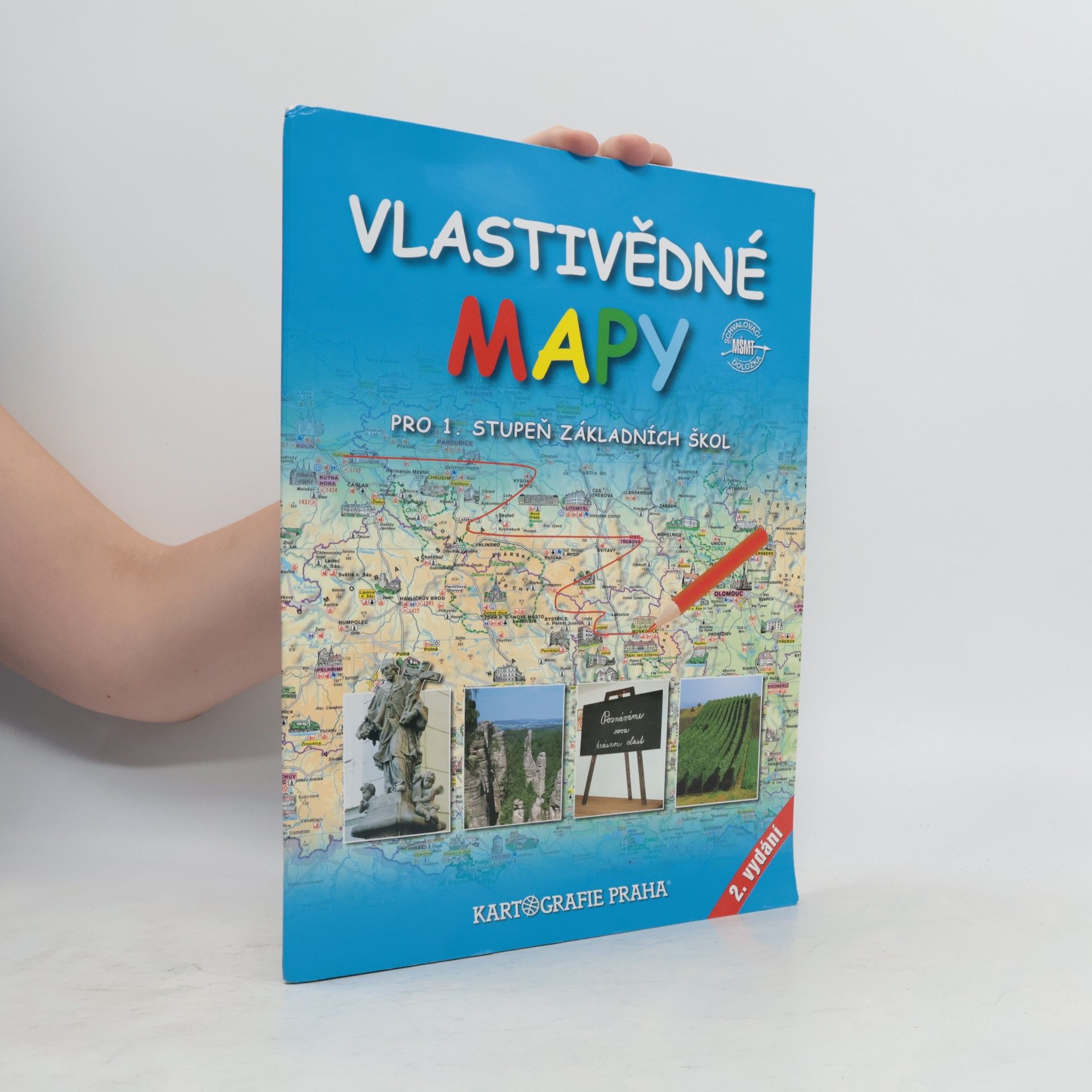 Autorenkollektiv Vlastivědné mapy pro 1. stupeň základních škol