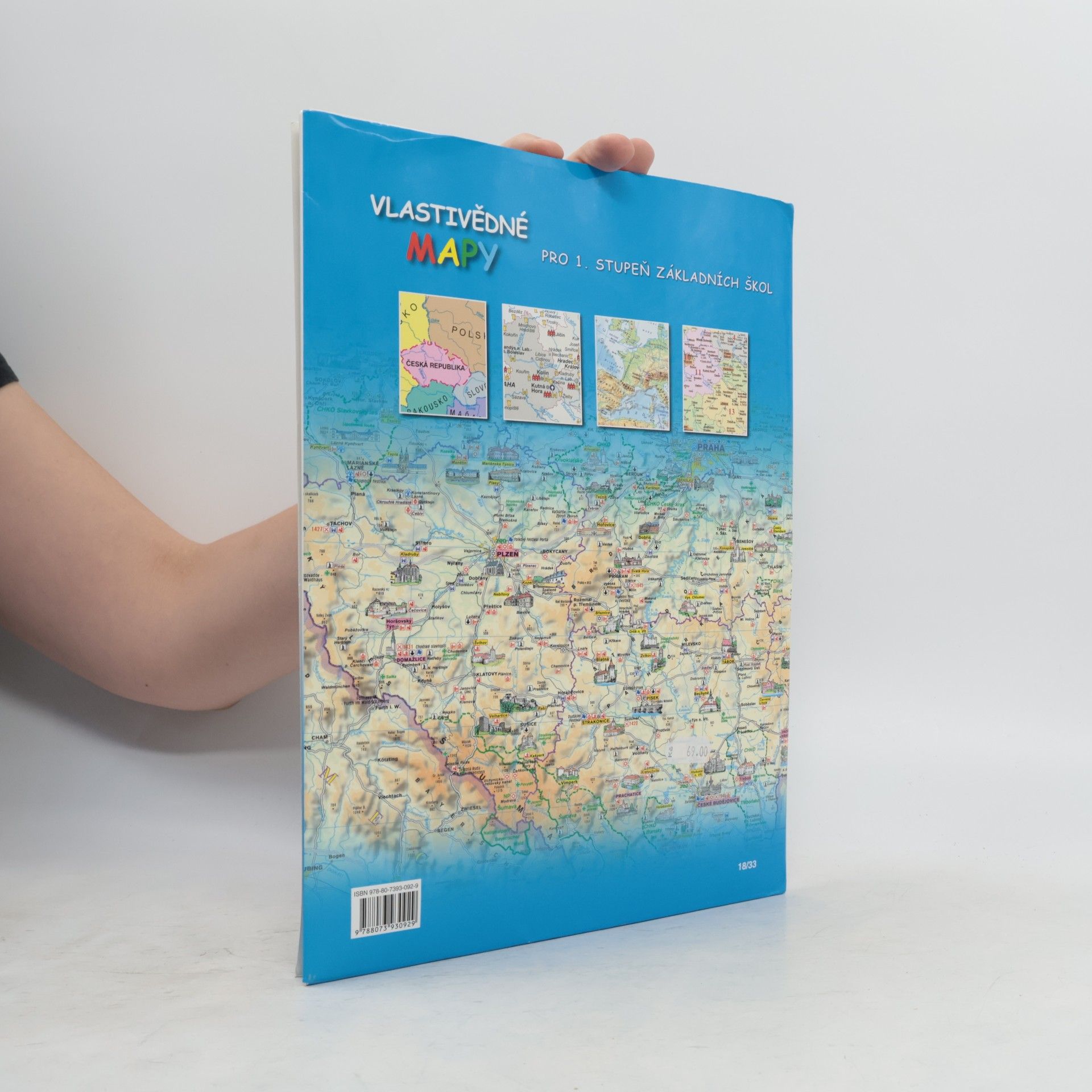 Autorenkollektiv Vlastivědné mapy pro 1. stupeň základních škol