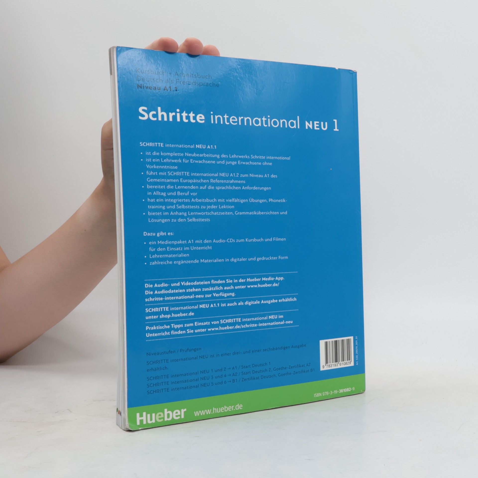 Daniela Niebisch Schritte international Neu 1. Kursbuch + Arbeitsbuch mit Audios online