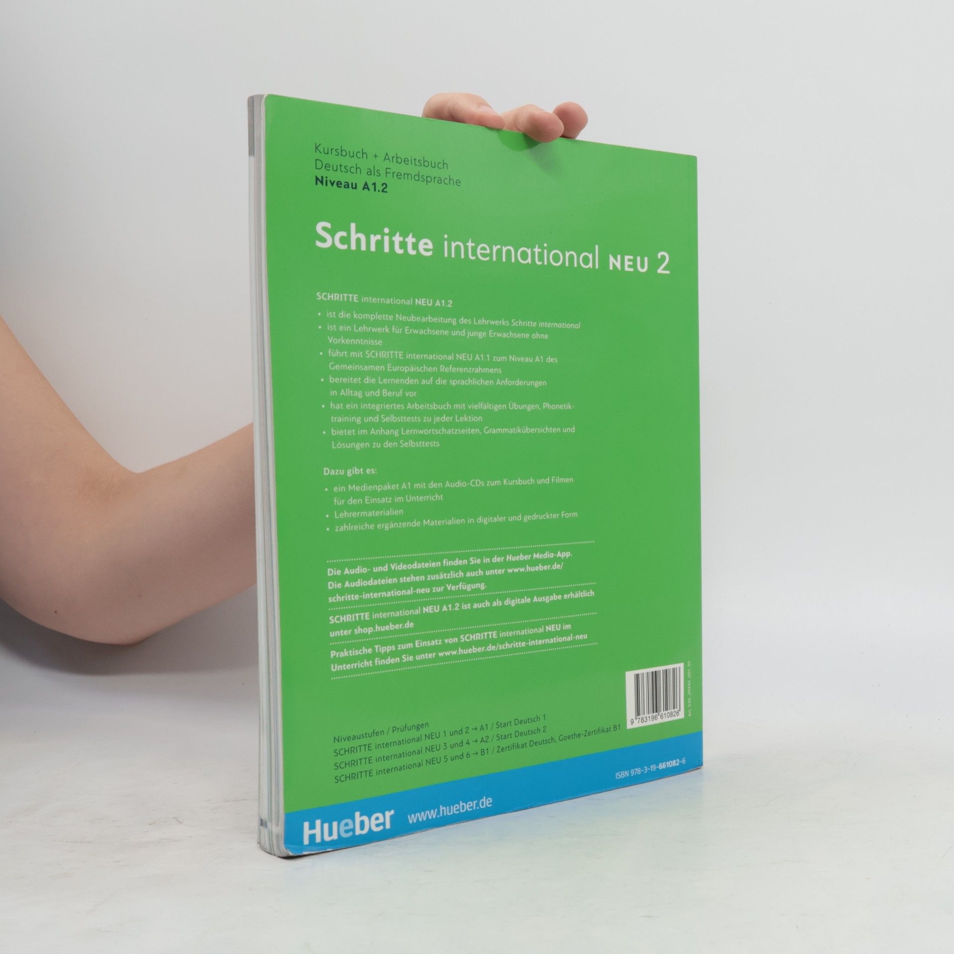 Daniela Niebisch Schritte international Neu 2. Kursbuch + Arbeitsbuch mit Audios online
