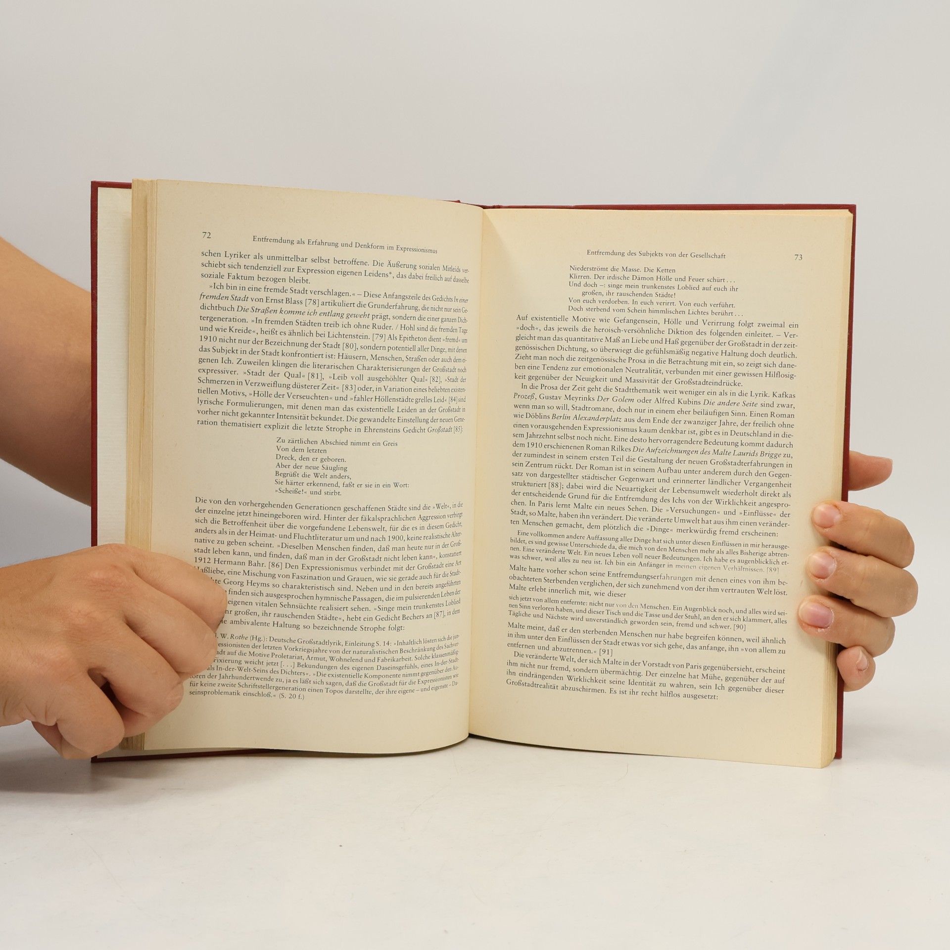 Thomas Anz Literatur der Existenz