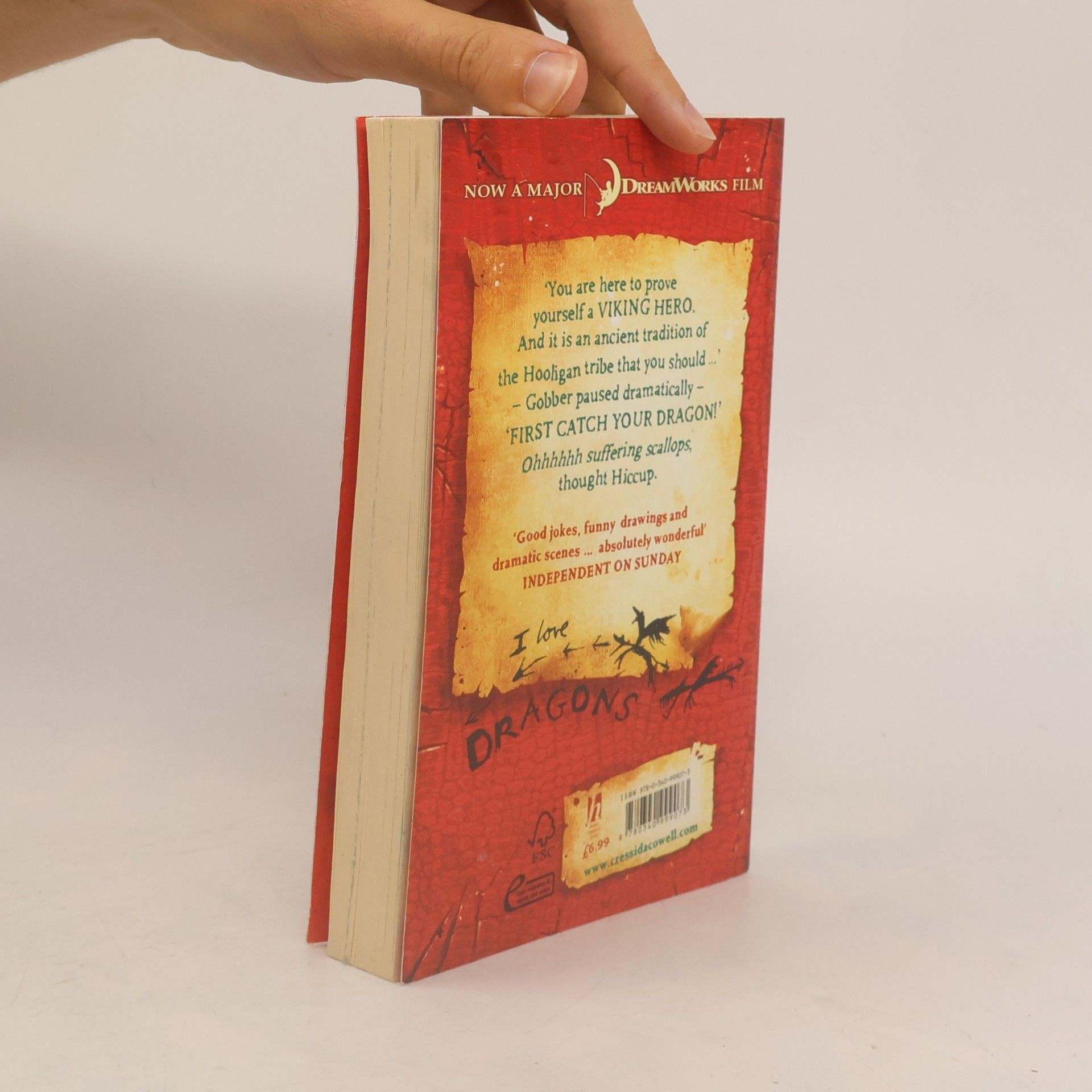 Cressida Cowell How to train your dragon
