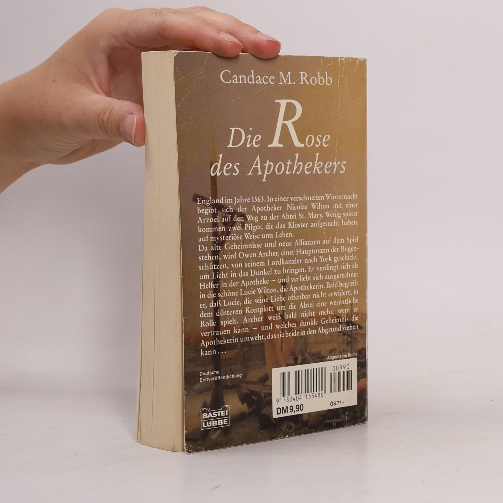 Candace Robb Die Rose des Apothekers