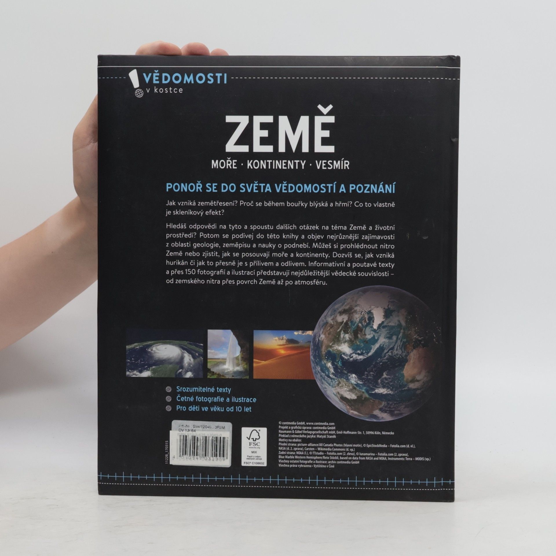 Auteurscollectief Země: moře, kontinenty, vesmír