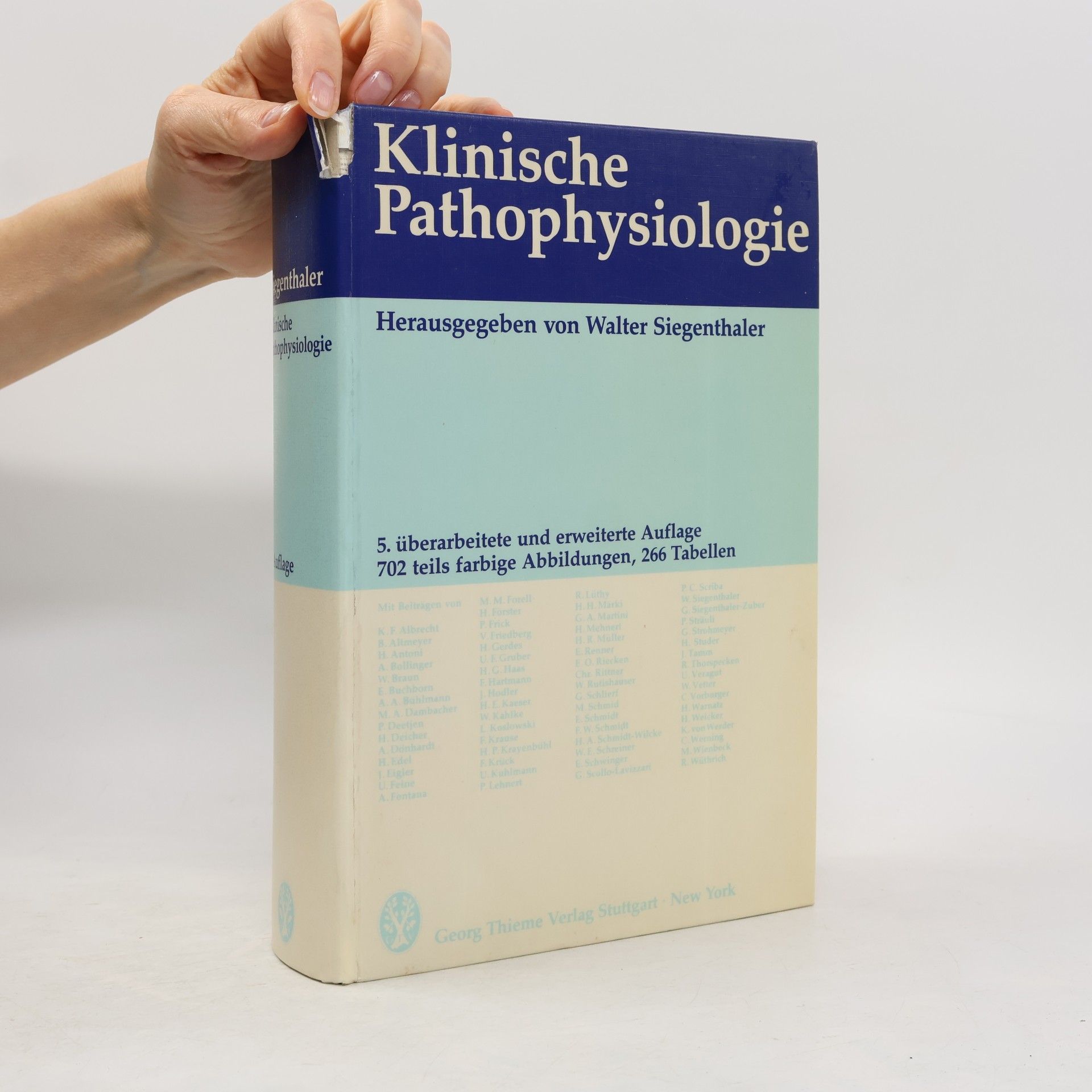 Walter Siegenthaler Klinische Pathophysiologie