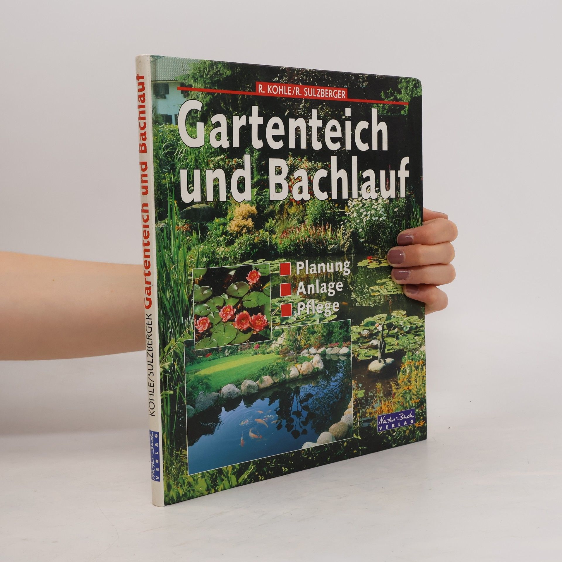 Ruth Kohle Gartenteich und Bachlauf