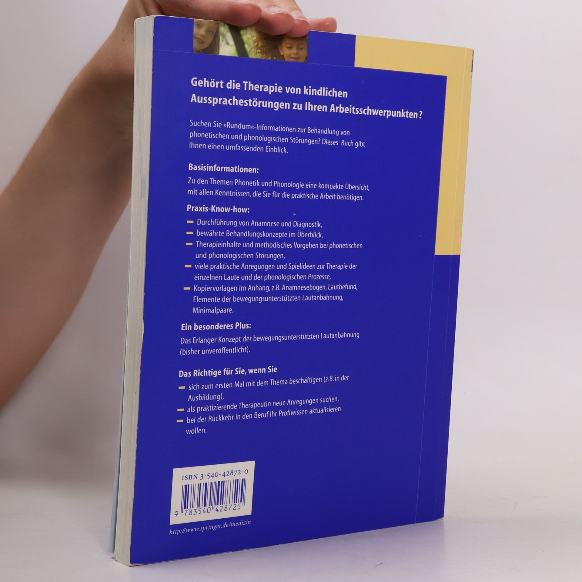 Martina Weinrich Phonetische und phonologische Störungen bei Kindern