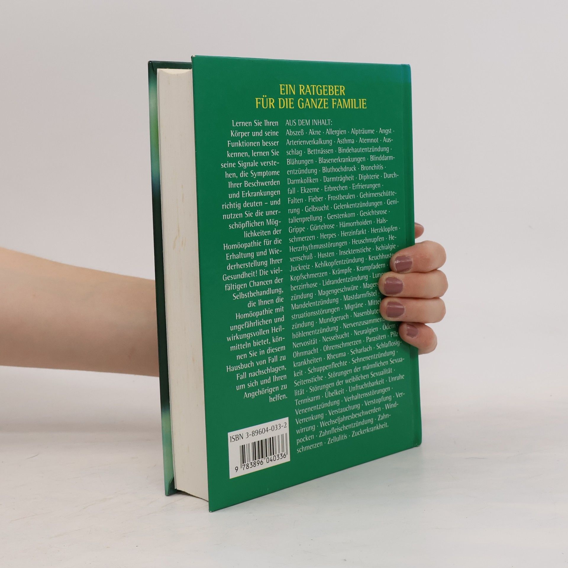 Eric A. Meyer Das große Handbuch der Homöopathie