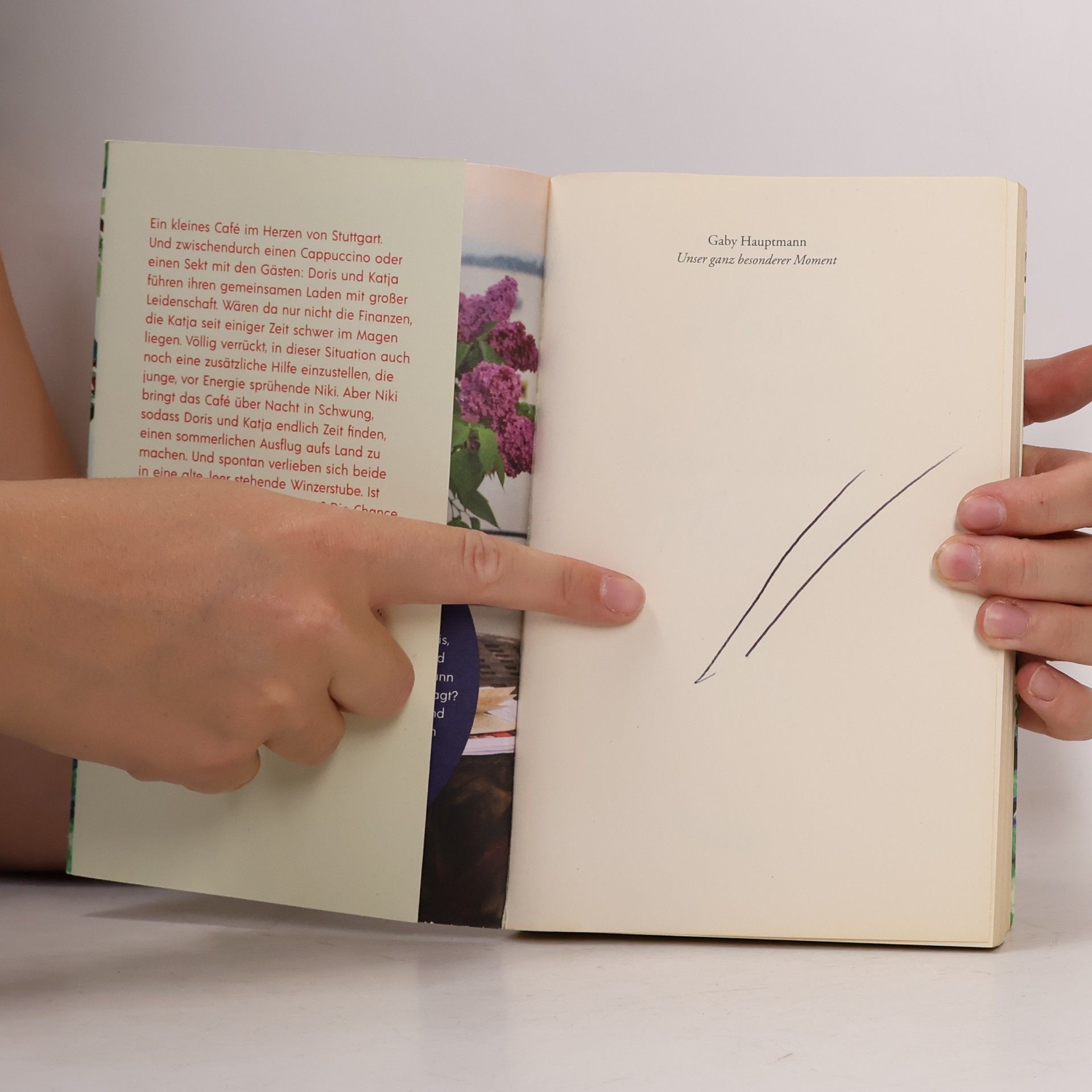 Gaby Hauptmann Unser ganz besonderer Moment