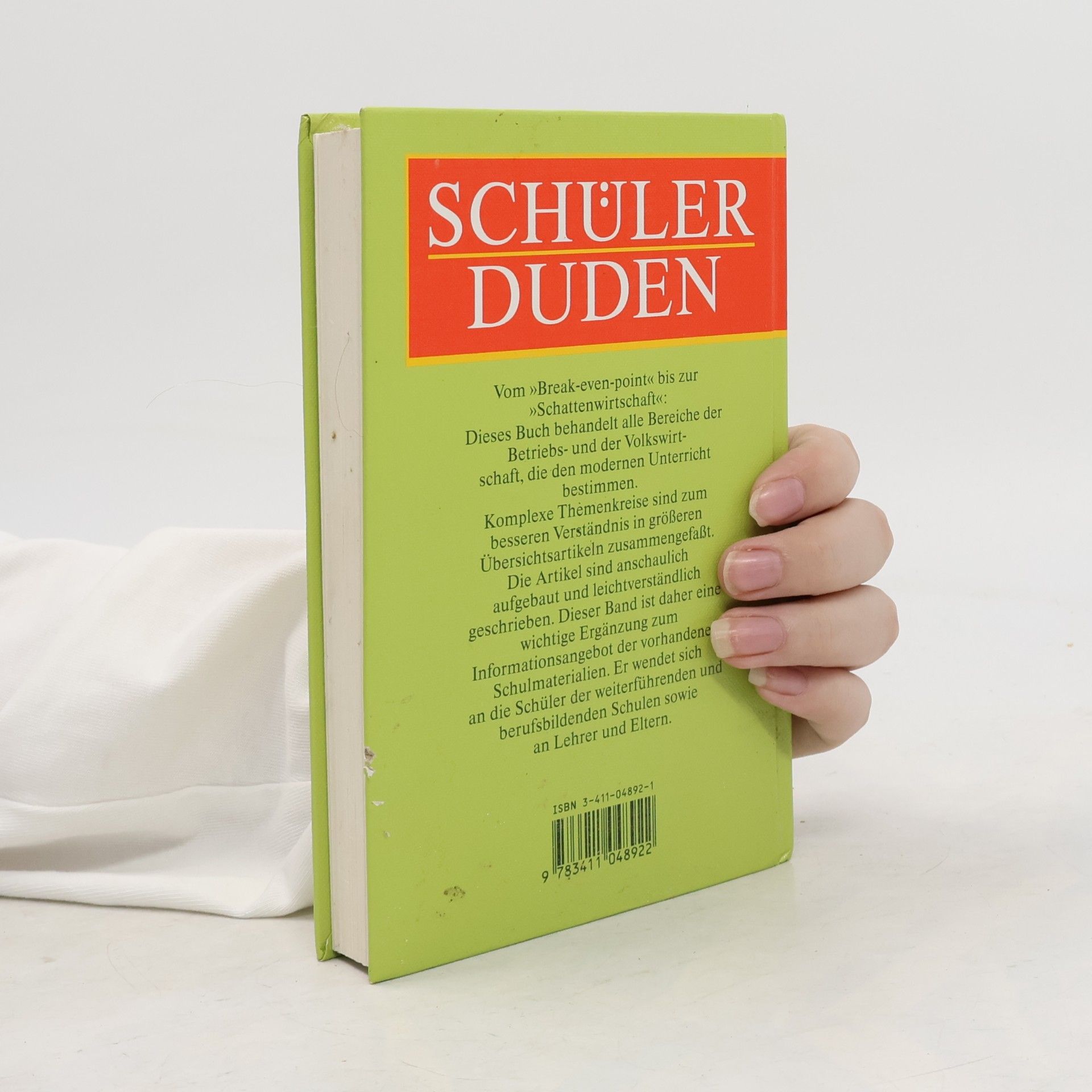 Various authors Schülerduden: Die Wirtschaft