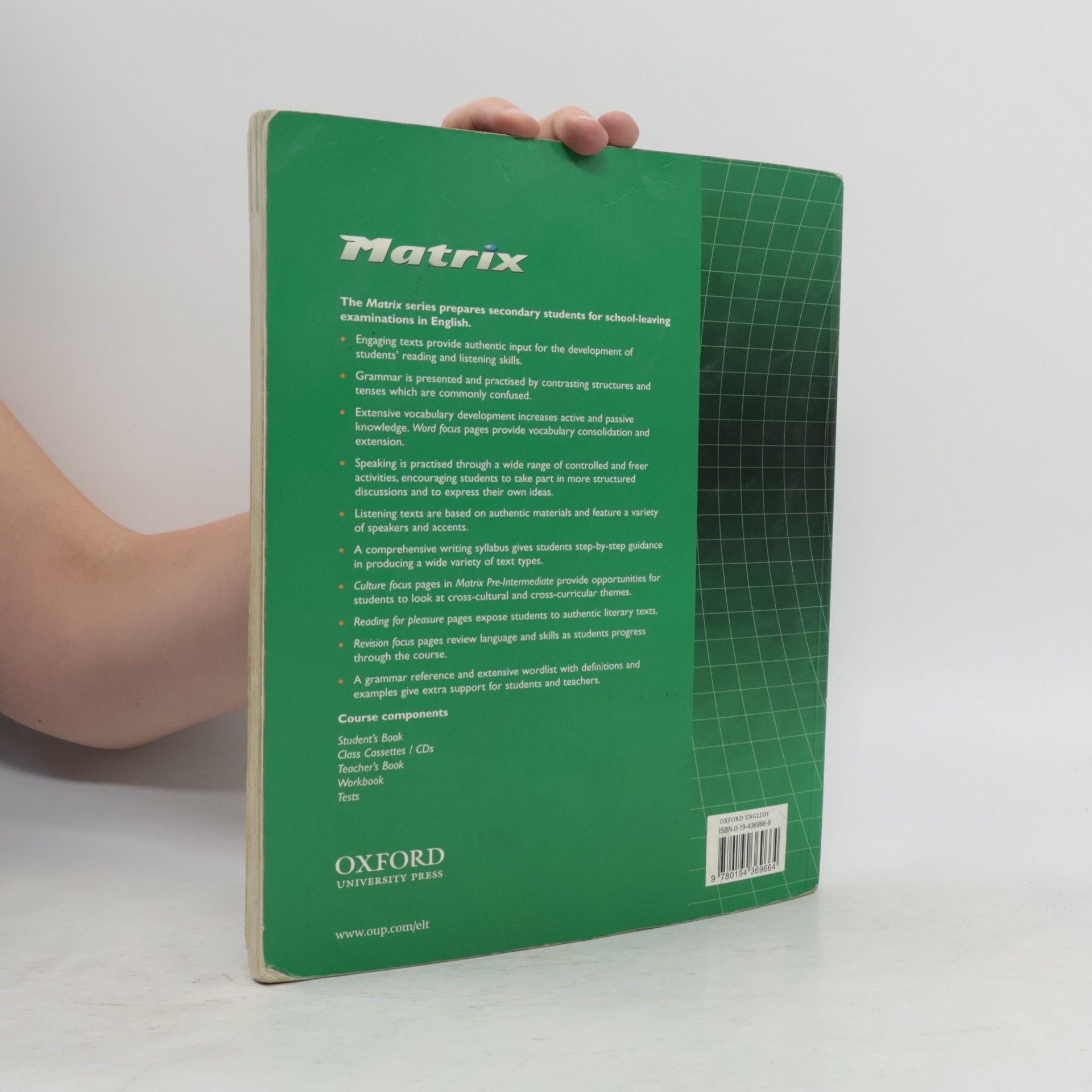 Kathy Gude Matrix. Pre-intermediate Student's book.