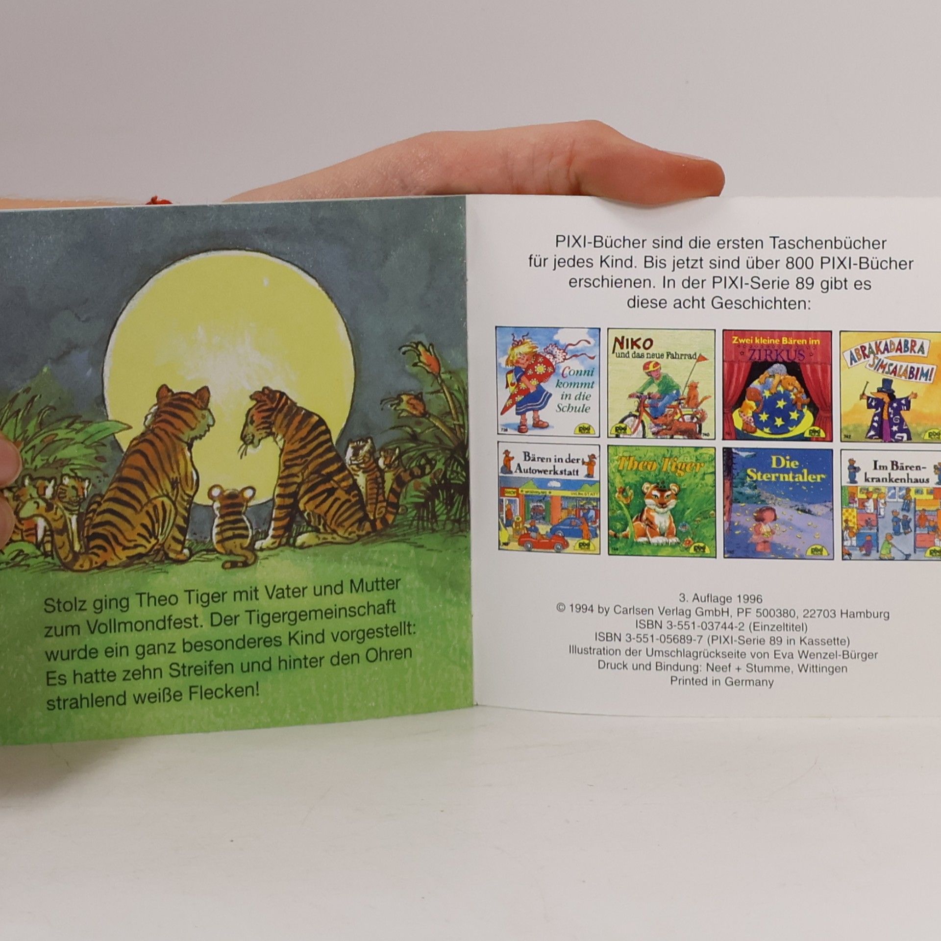 Petra Gruner Pixi Bücher - 744: Theo Tiger