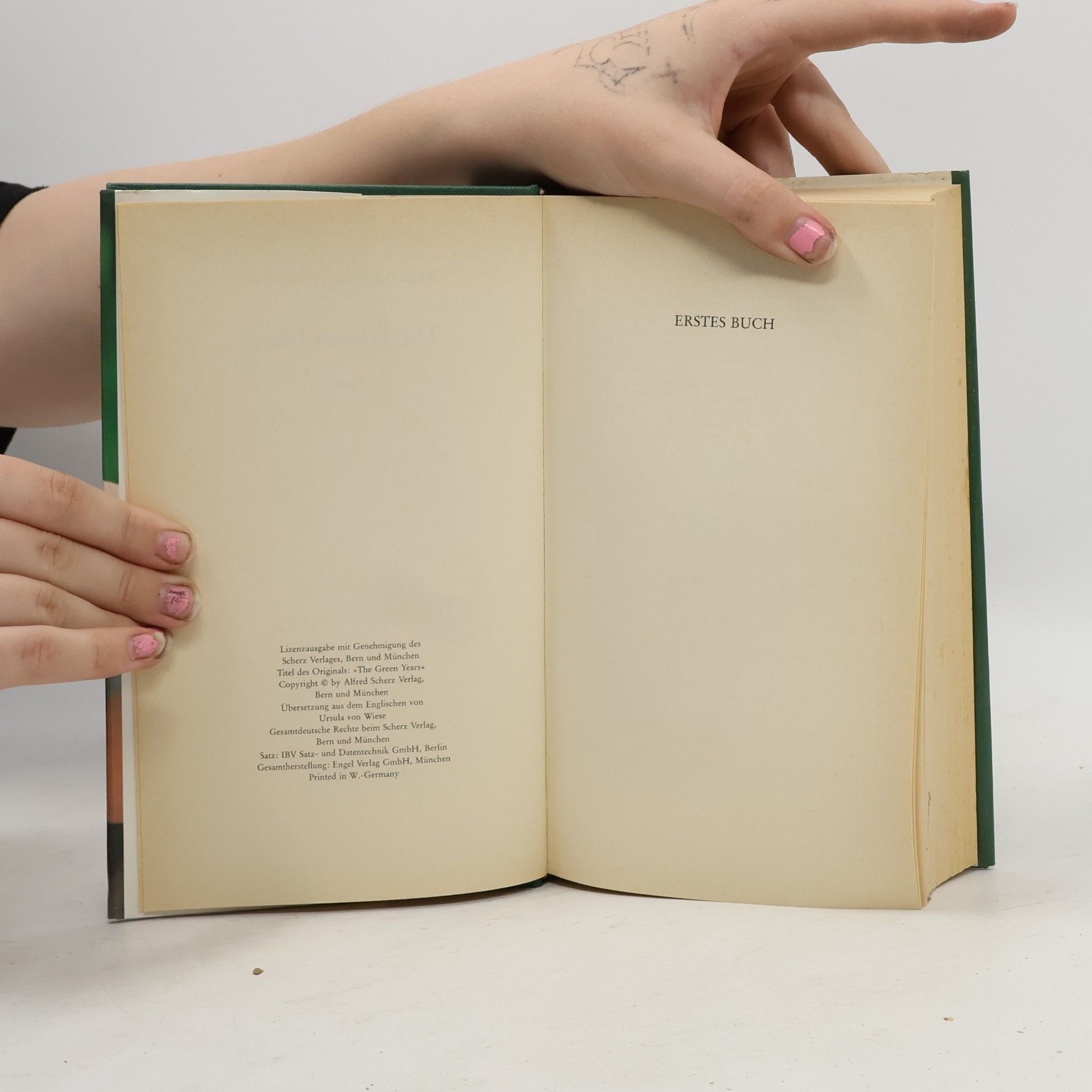 A. J. Cronin Die grünen Jahre