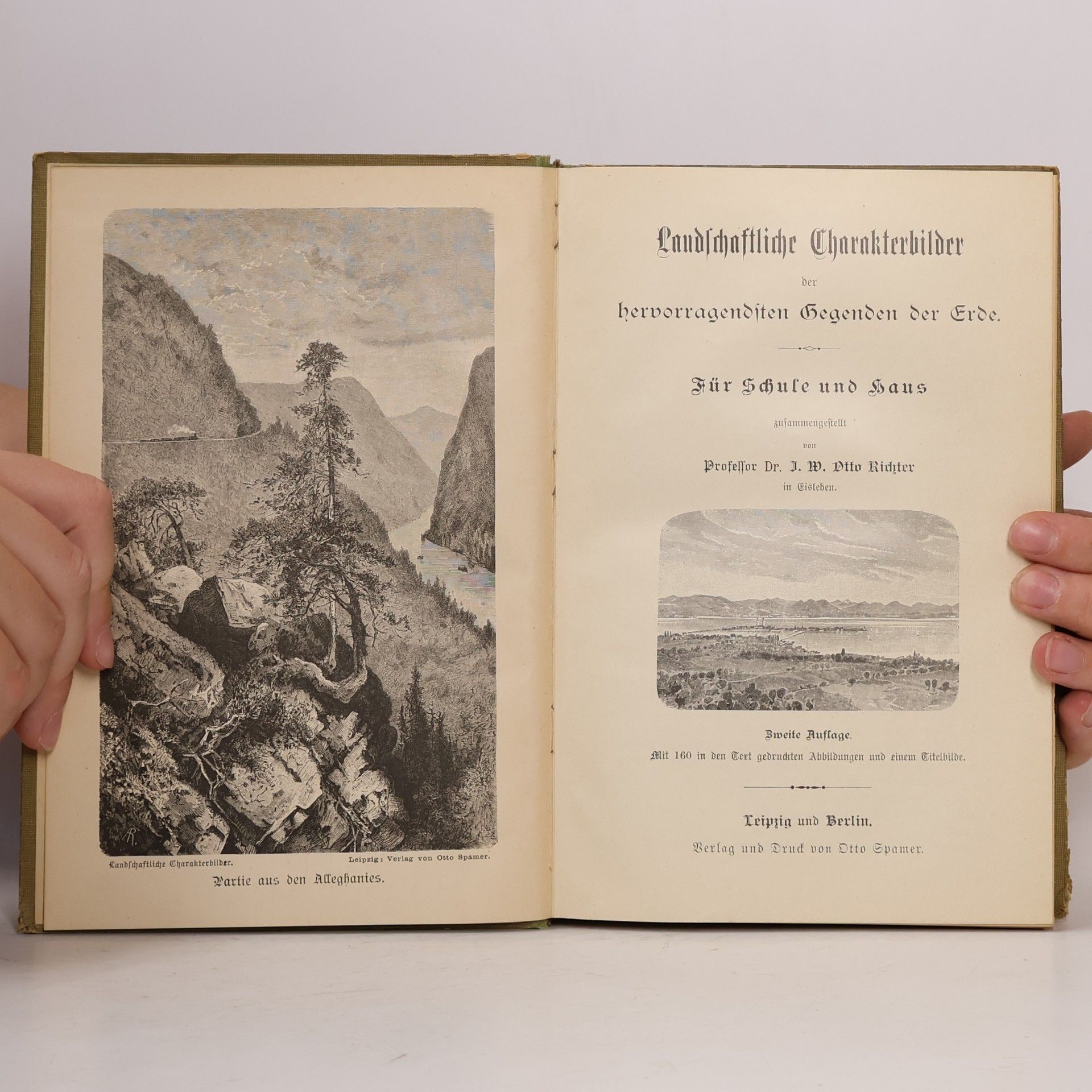 Otto Richter Landschaftliche Charakterbilder der hervorragendsten Gegenden der Erde