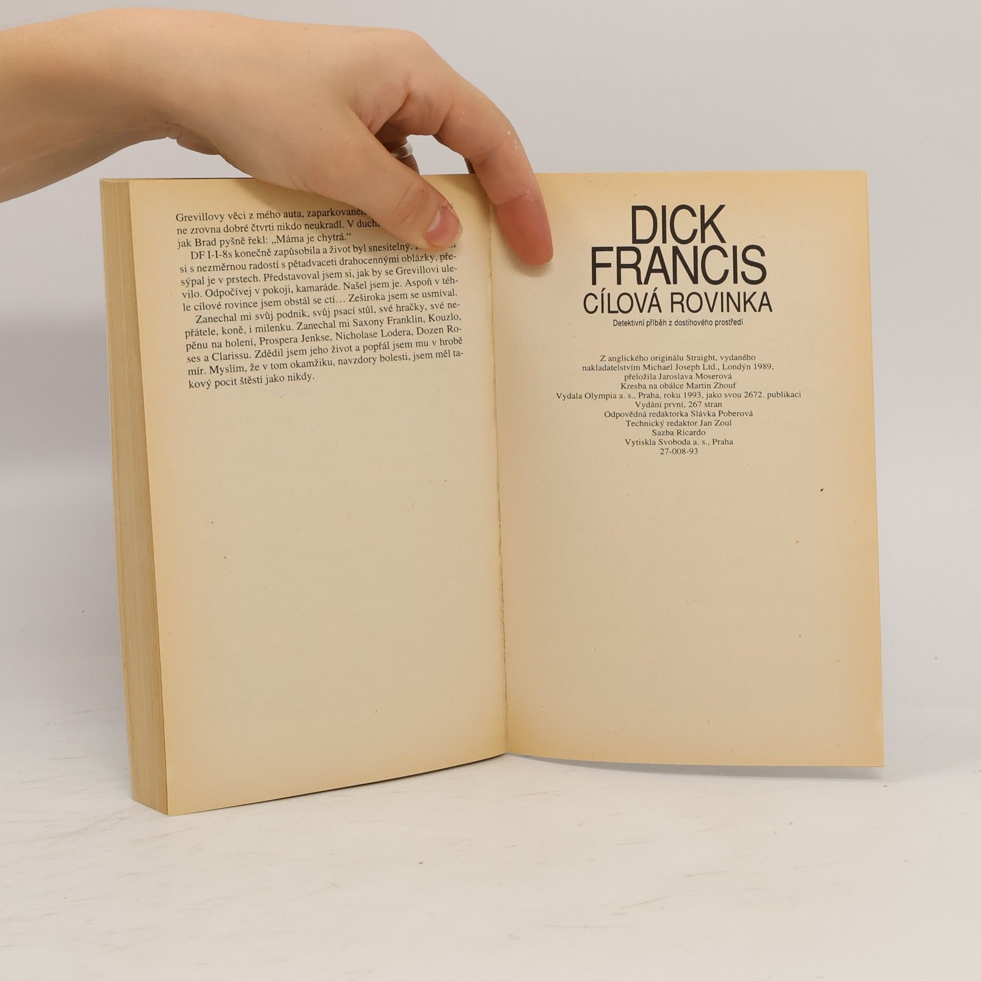 Dick Francis Cílová Rovinka