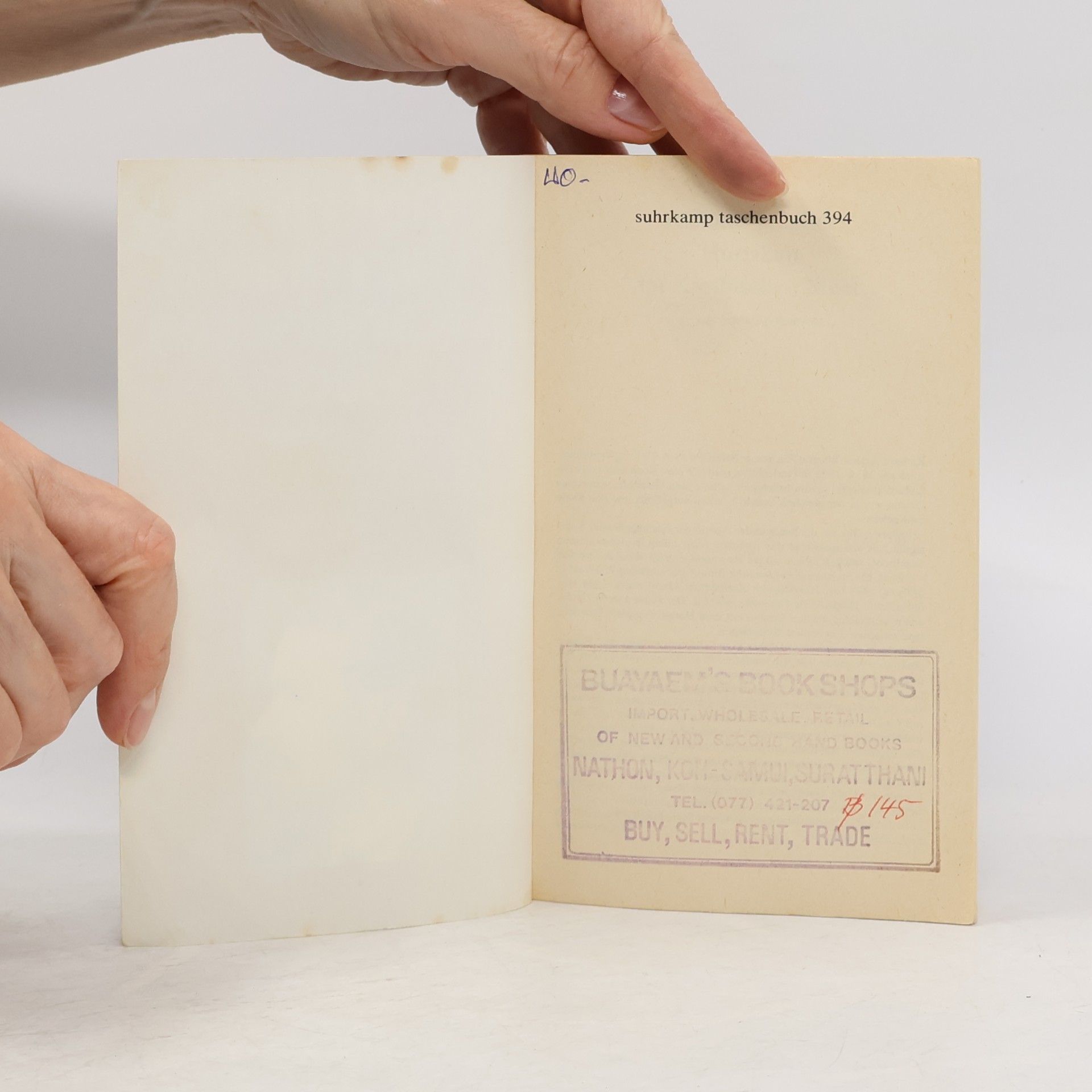 Richard Hughes Suhrkamp Taschenbuch - 394: Hurrikan im Karibischen Meer