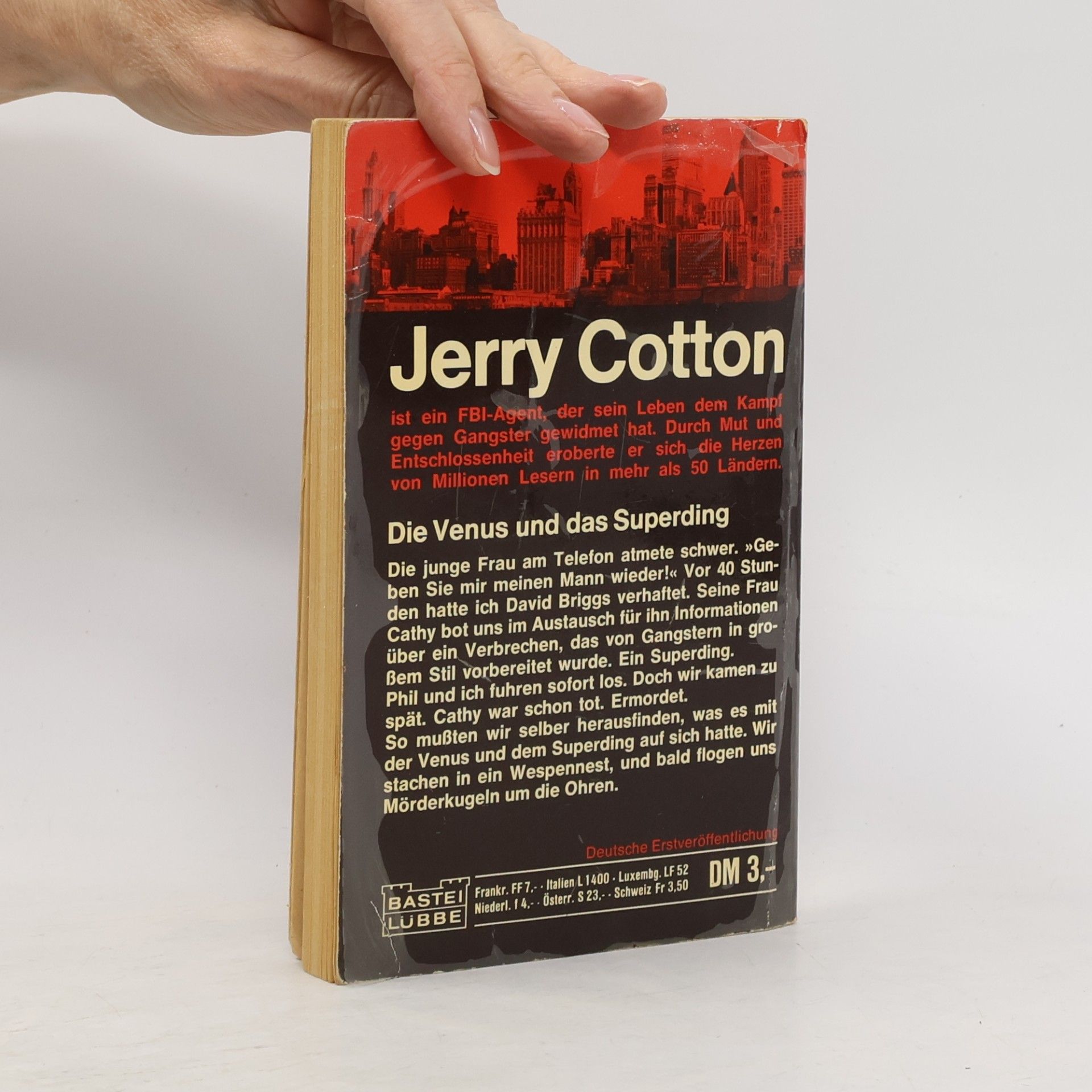Jerry Cotton Die Venus und das Superding