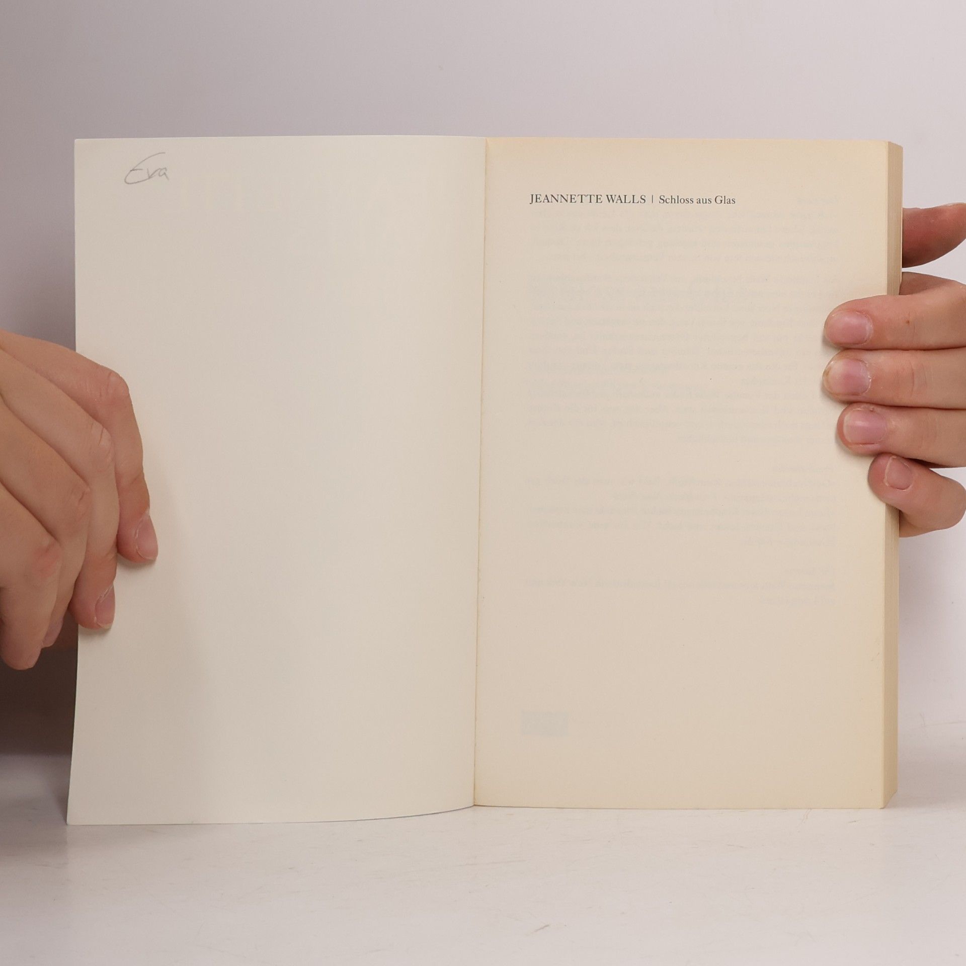 Jeannette Walls Schloss aus Glas