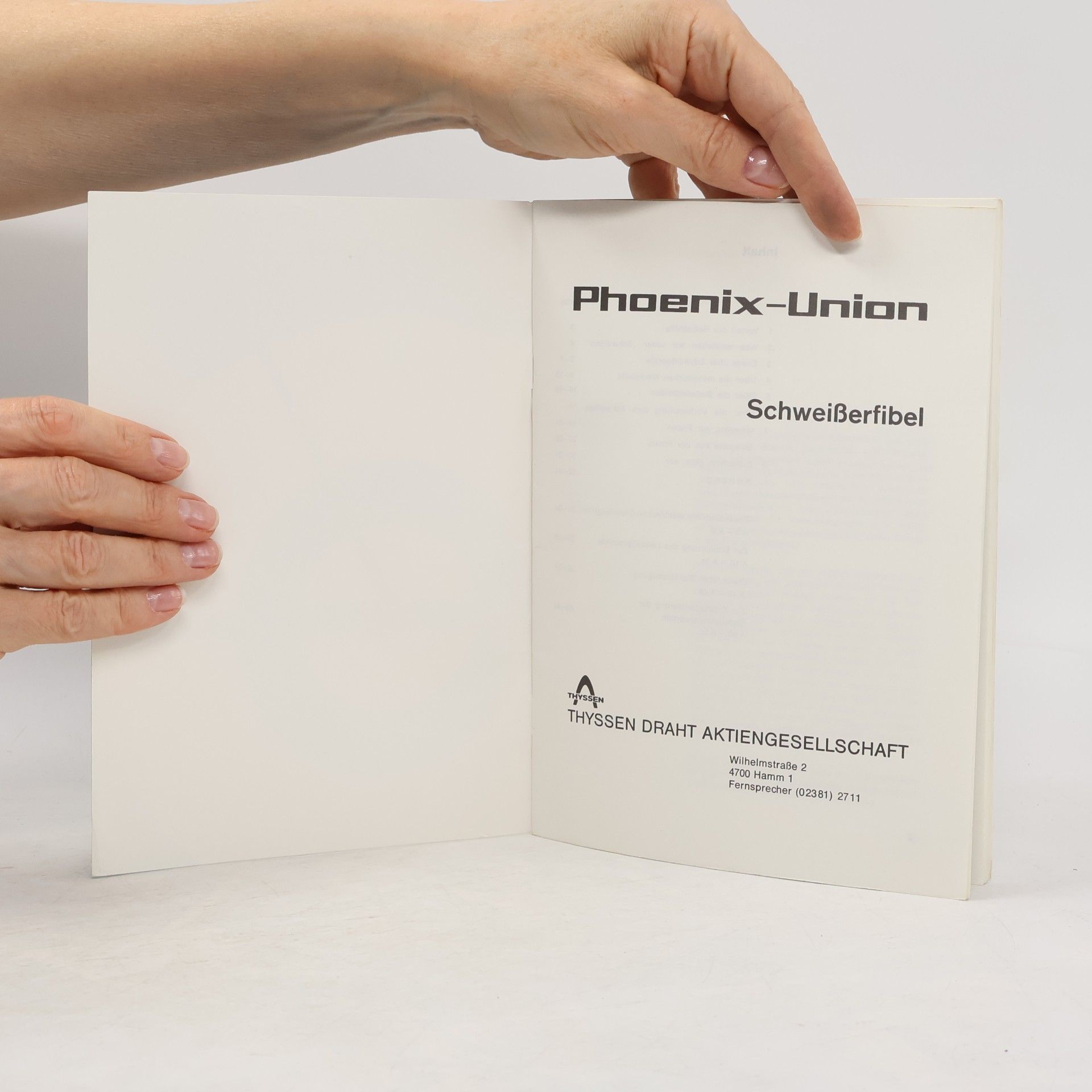 Autorenkollektiv Phoenix-Union Schweißerfibel