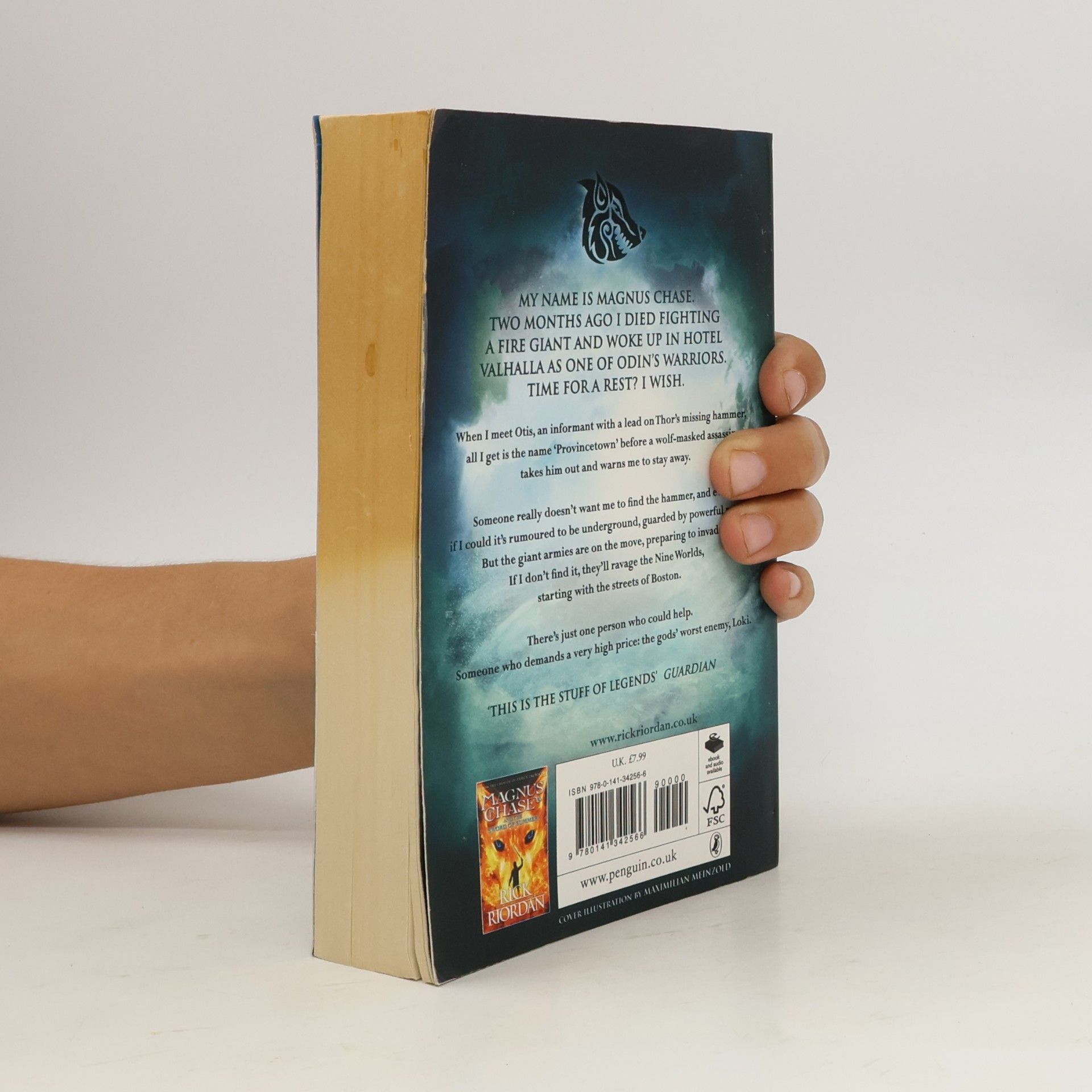 Rick Riordan Magnus Chase and the Hammer of Thor