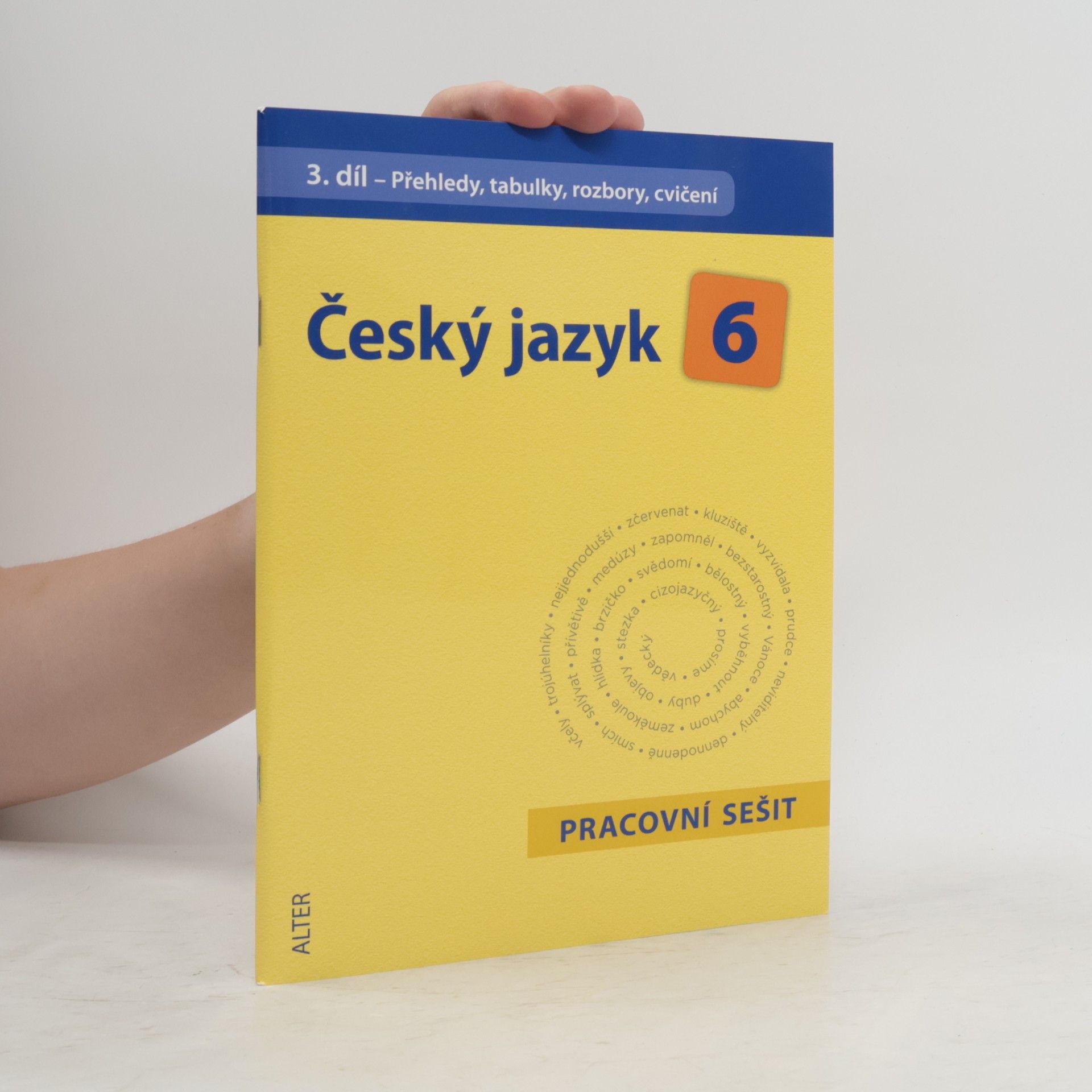 Český jazyk 6. Pracovní sešit. 3. díl. Přehledy, tabulky, rozbory, cvičení