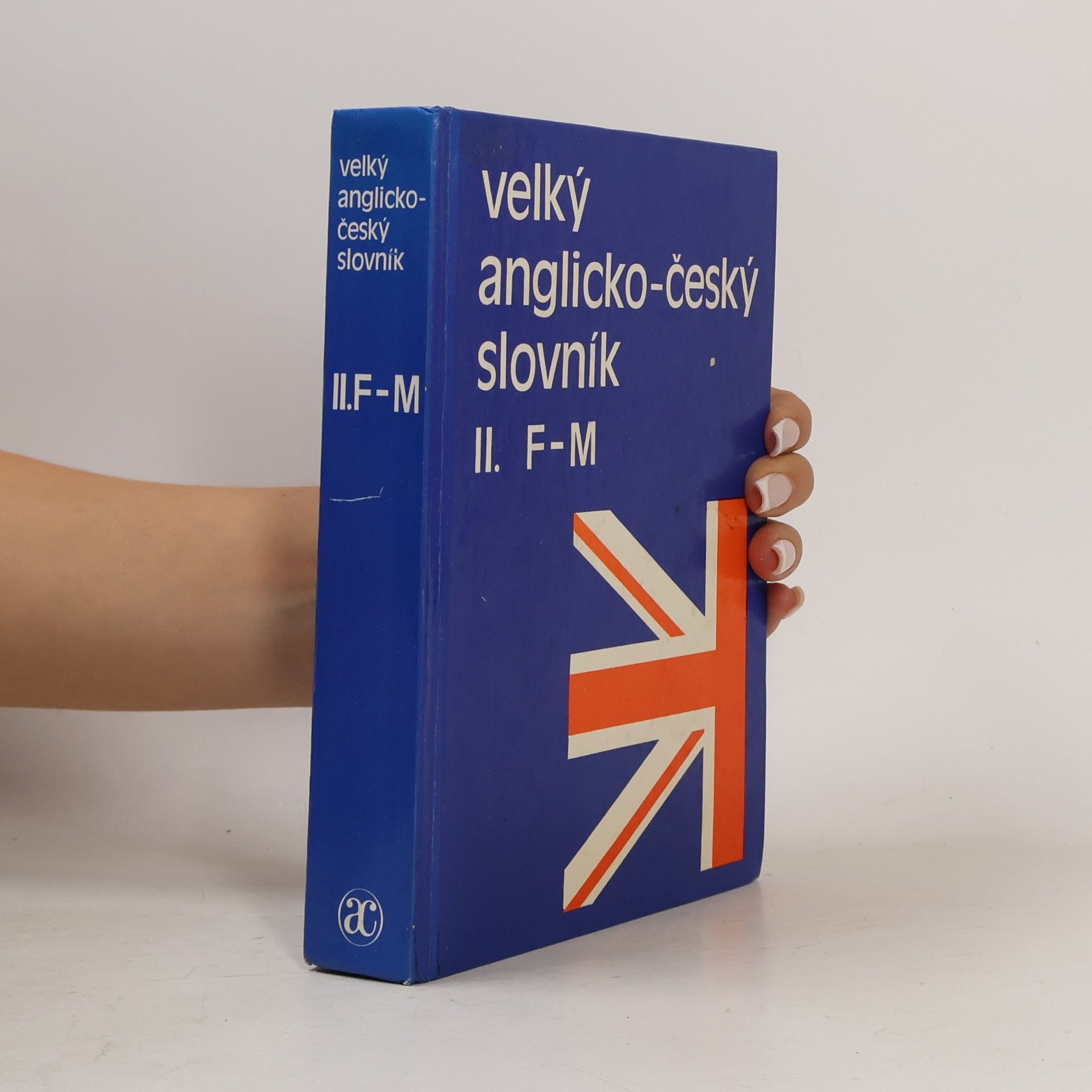 Břetislav Hodek Velký anglicko-český slovník II.díl F-M