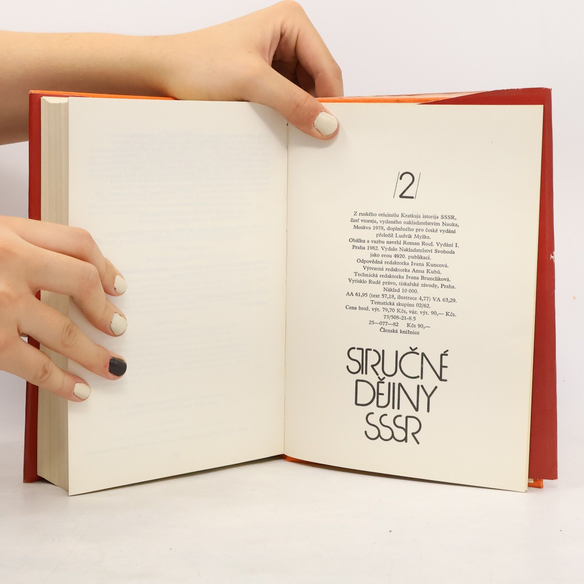 AA.VV. Stručné dějiny SSSR. Díl 2, Od Velké říjnové socialistické revoluce do současnosti