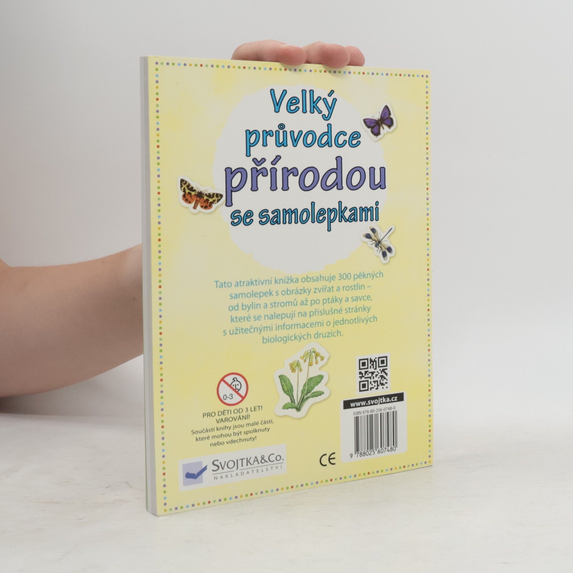 Jane Chisholm Velký průvodce přírodou se samolepkami