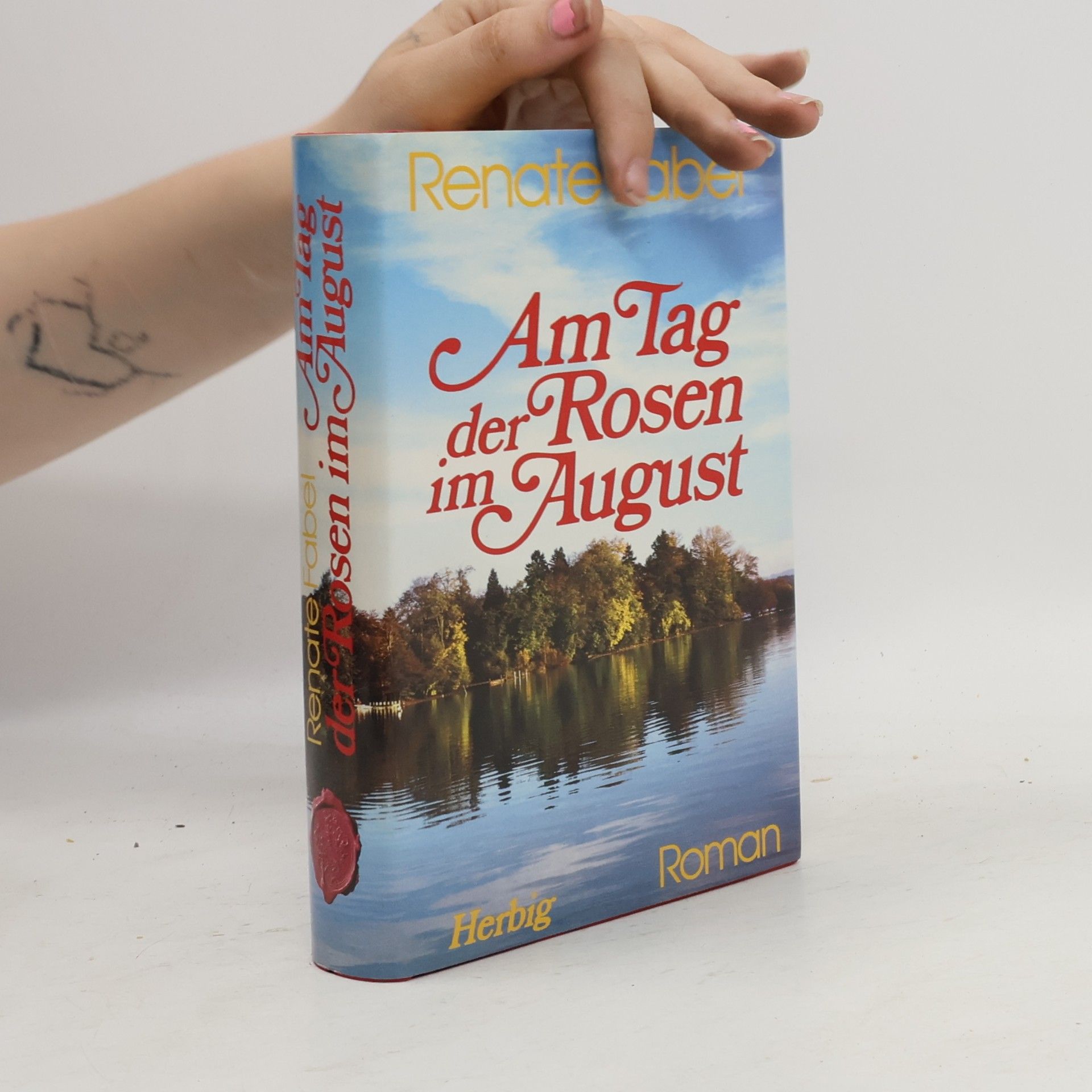 Renate Fabel Am Tag der Rosen im August