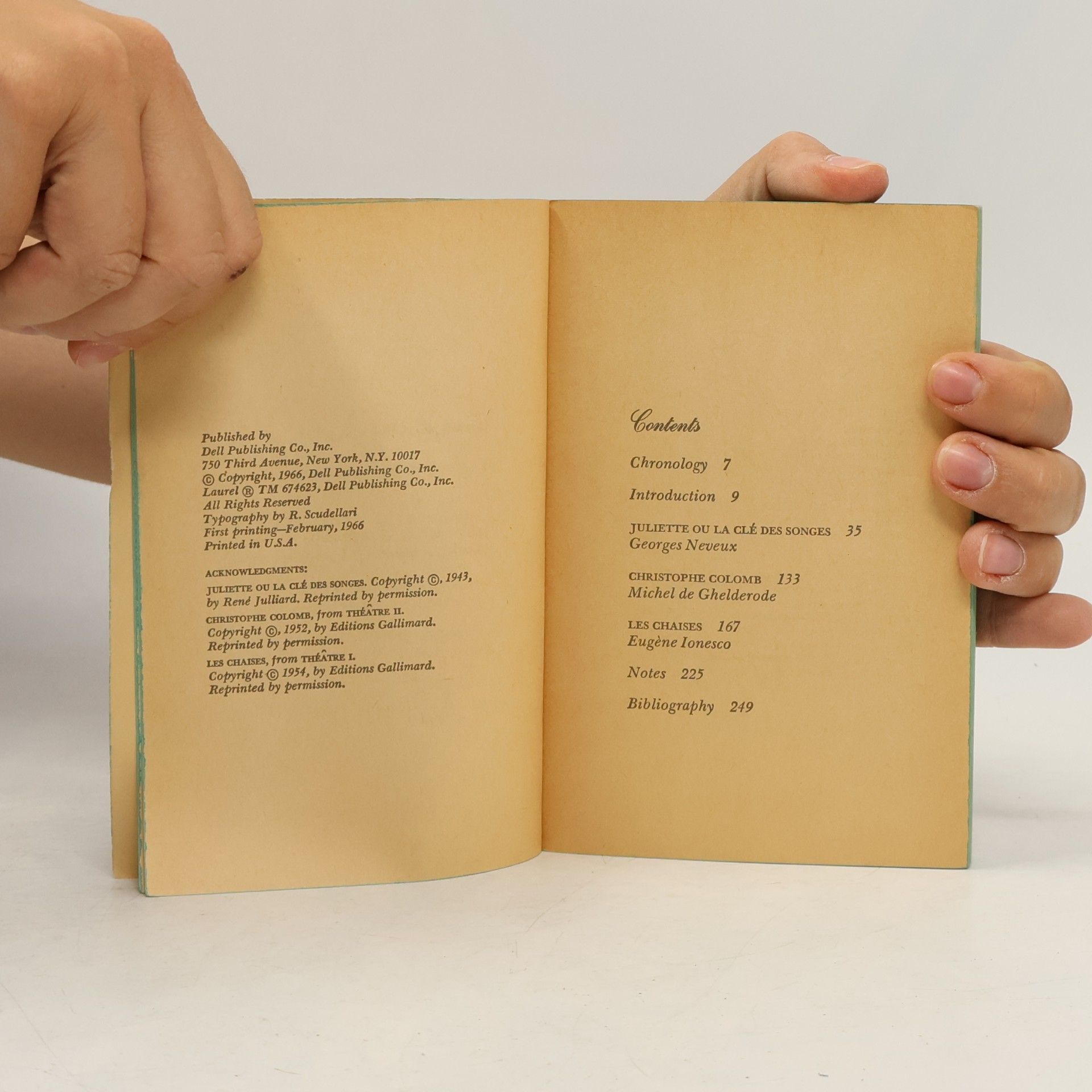 Autores varios 3 Modern French Plays of the Imagination