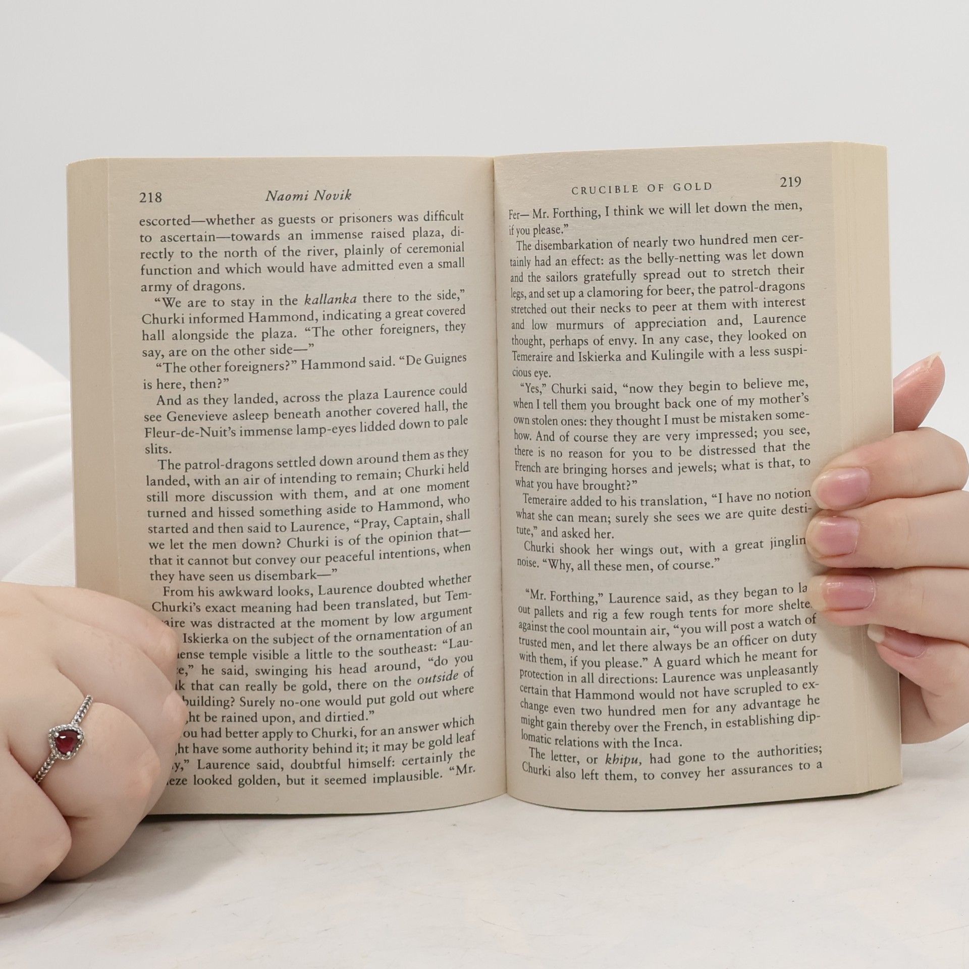 Naomi Novik Crucible of Gold
