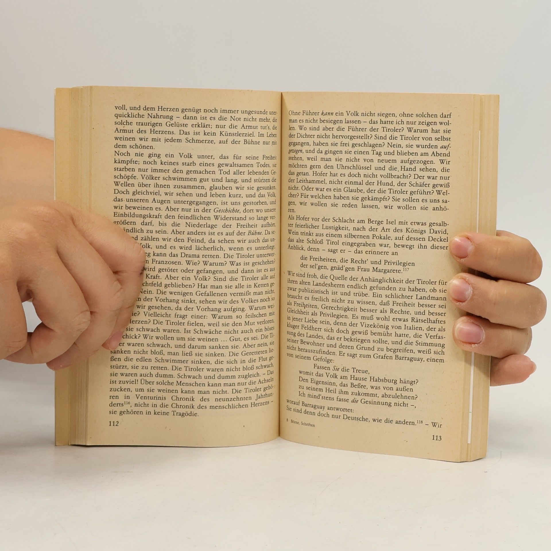 Ludwig Börne Schriften zur deutschen Literatur