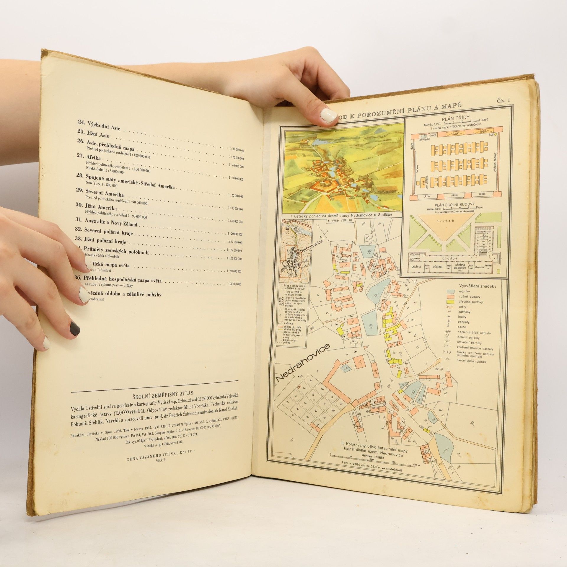 Bedřich Šalamon Školní zeměpisný atlas